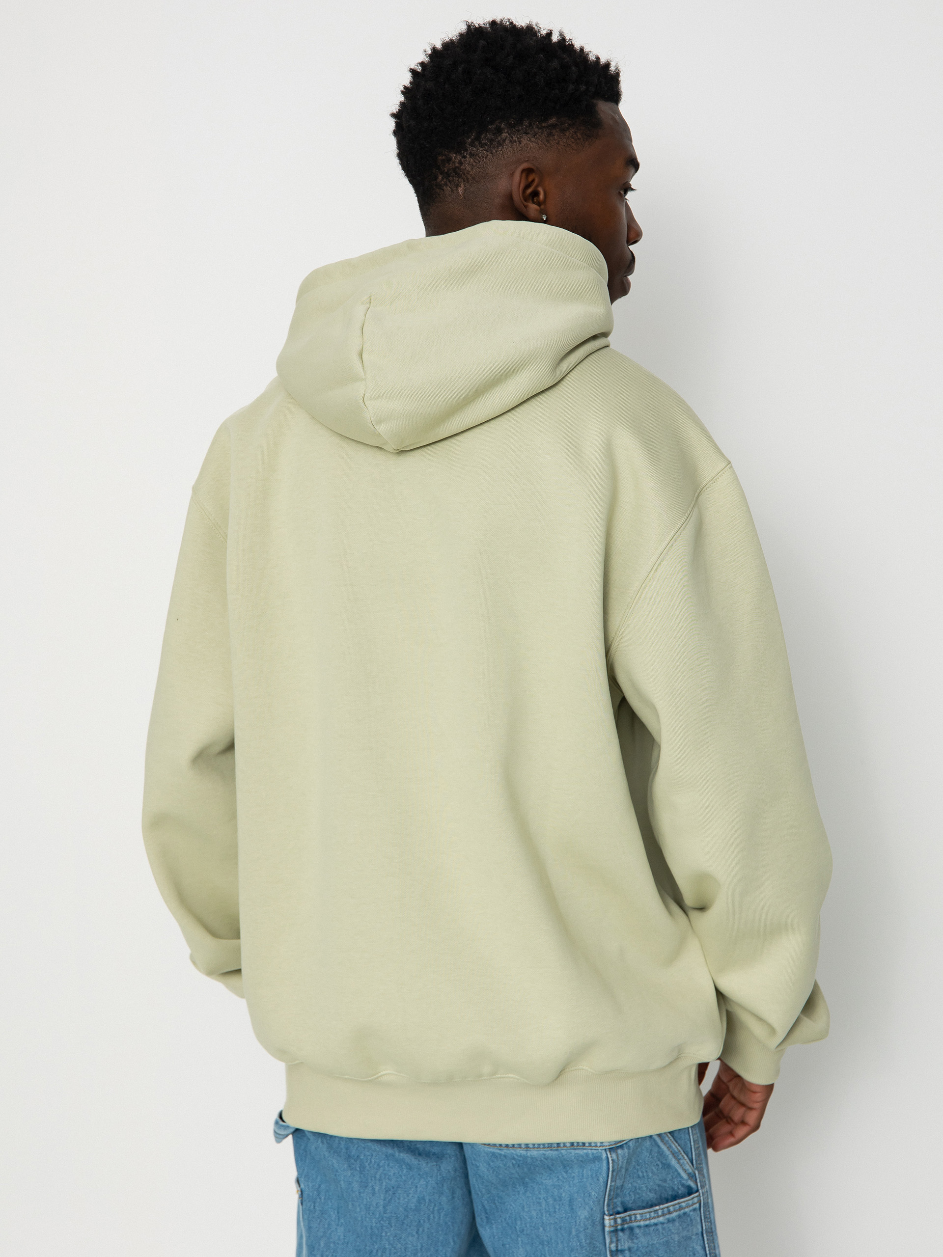 Kapucnis pulóver Carhartt WIP Carhartt HD (beryl/sorrent)