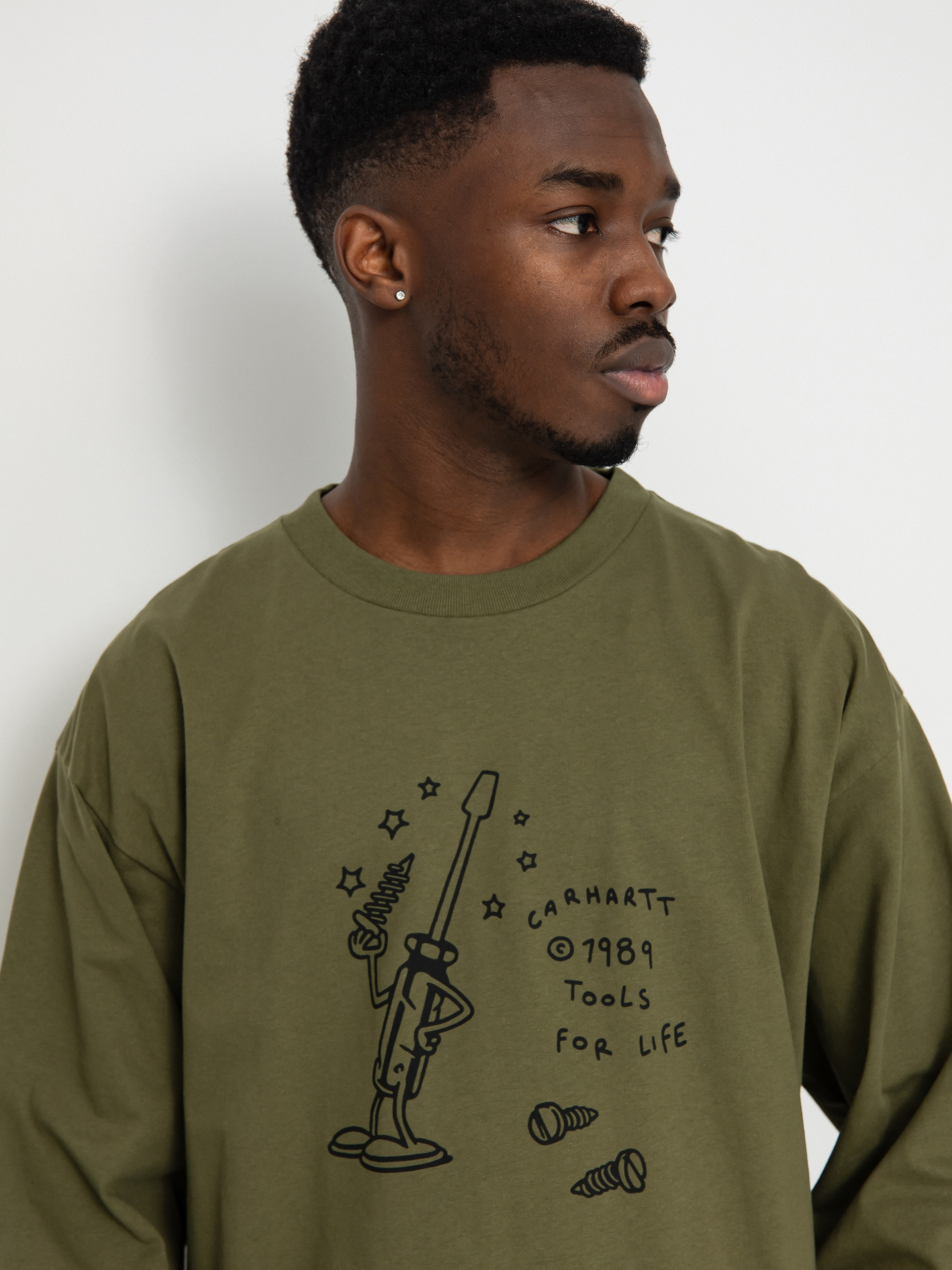 Carhartt WIP Tools For Life Hosszú ujjú felső (dundee/black)