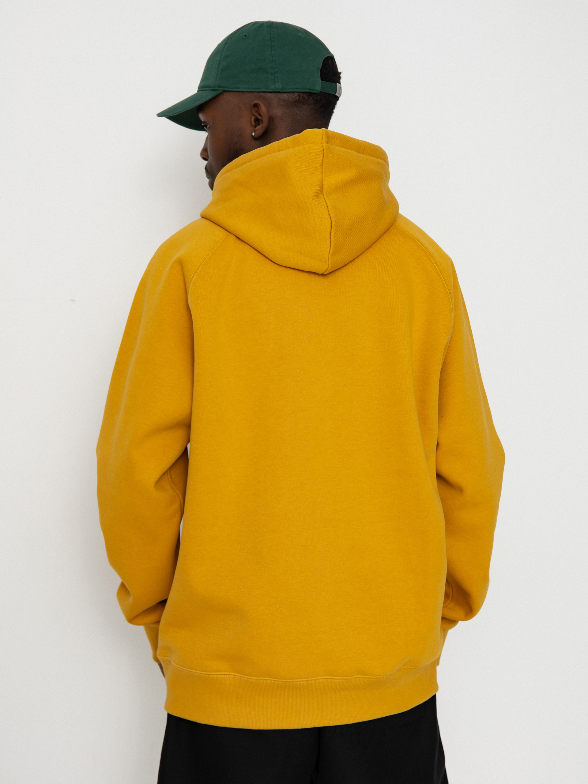 Kapucnis pulóver Carhartt WIP Chase HD (sunray/gold)