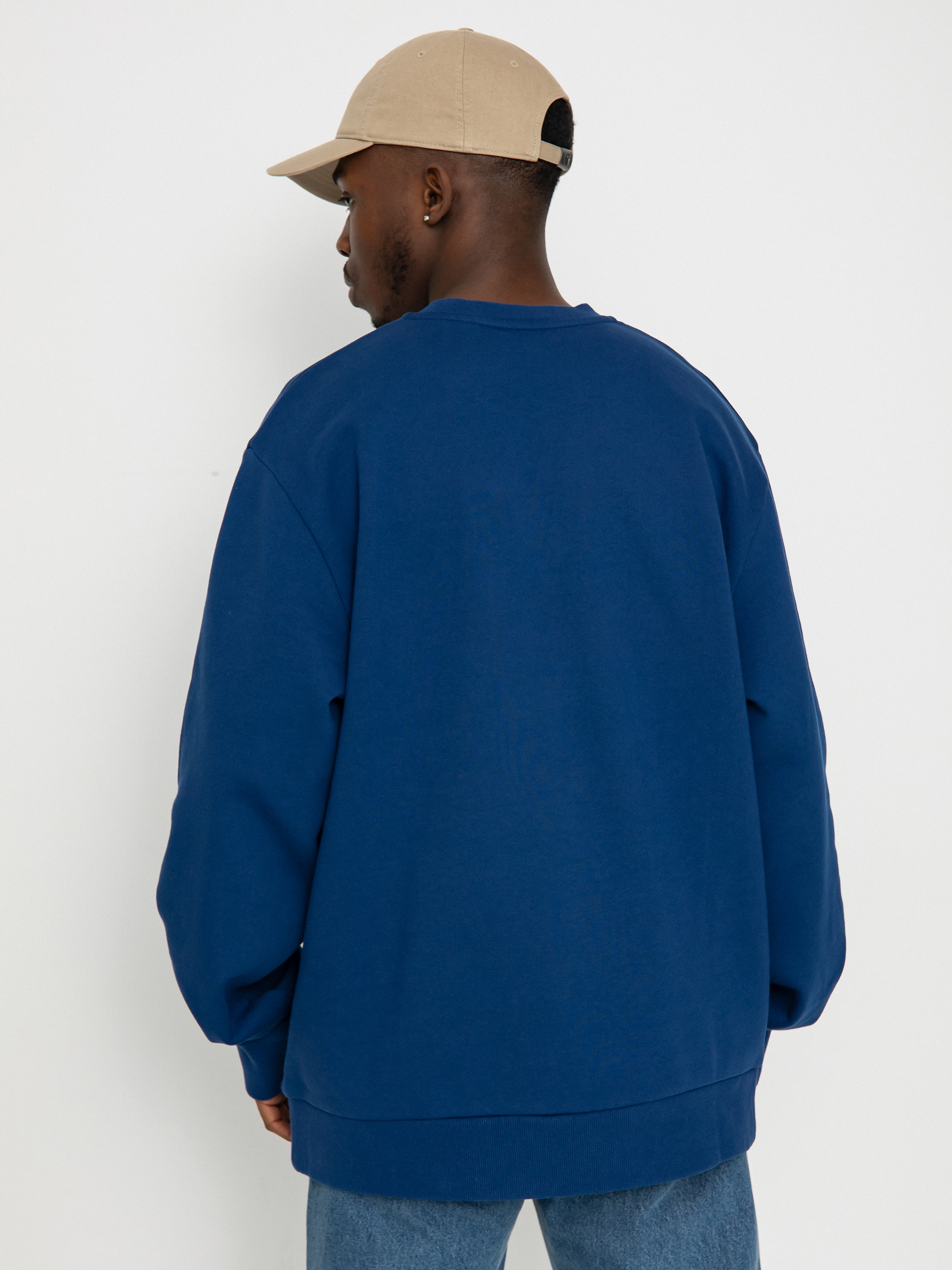 Carhartt WIP Script Embroidery Pulóver (elder/white)