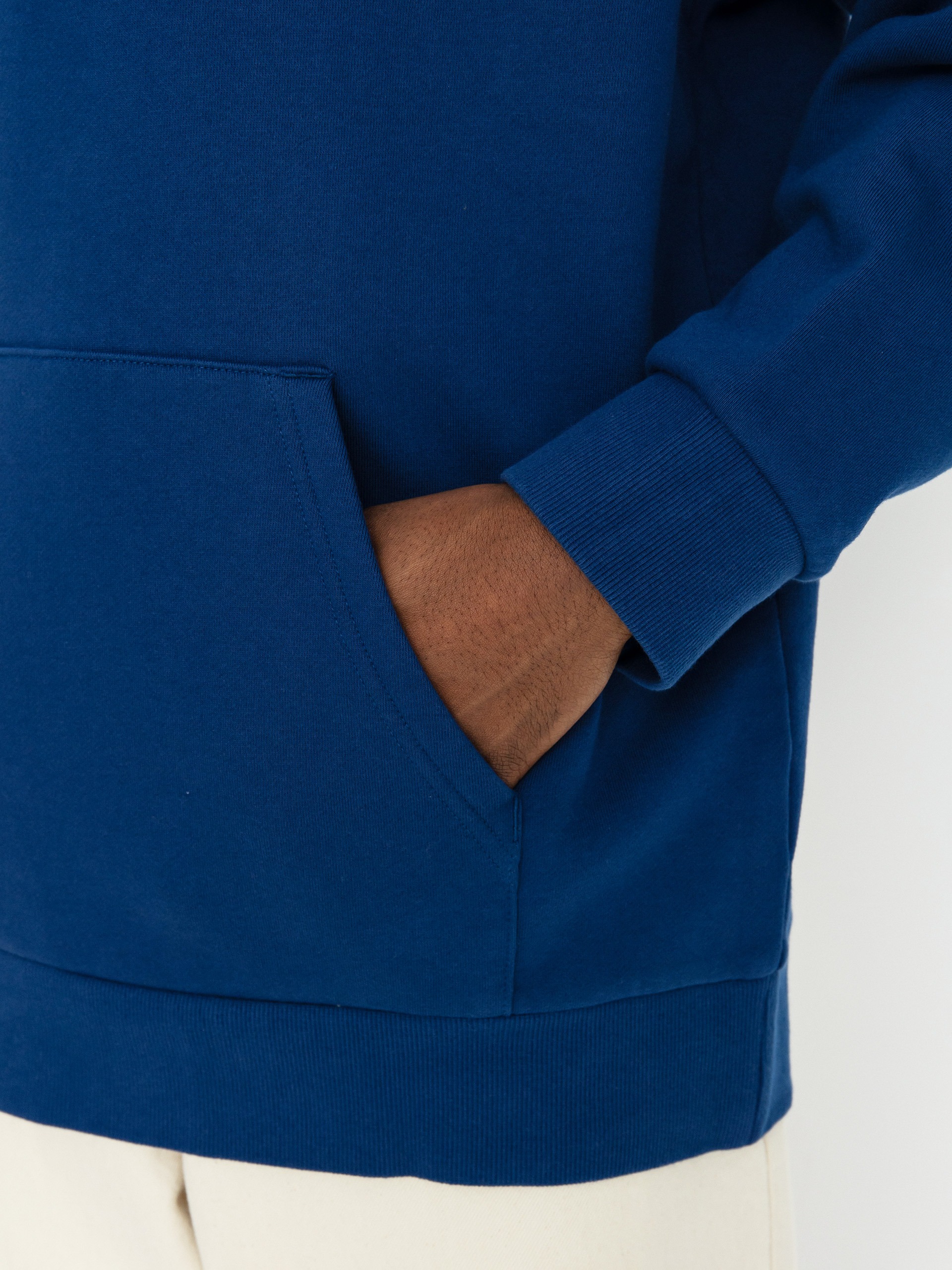 Carhartt WIP Script Embroidery HD Kapucnis pulóver (elder/white)