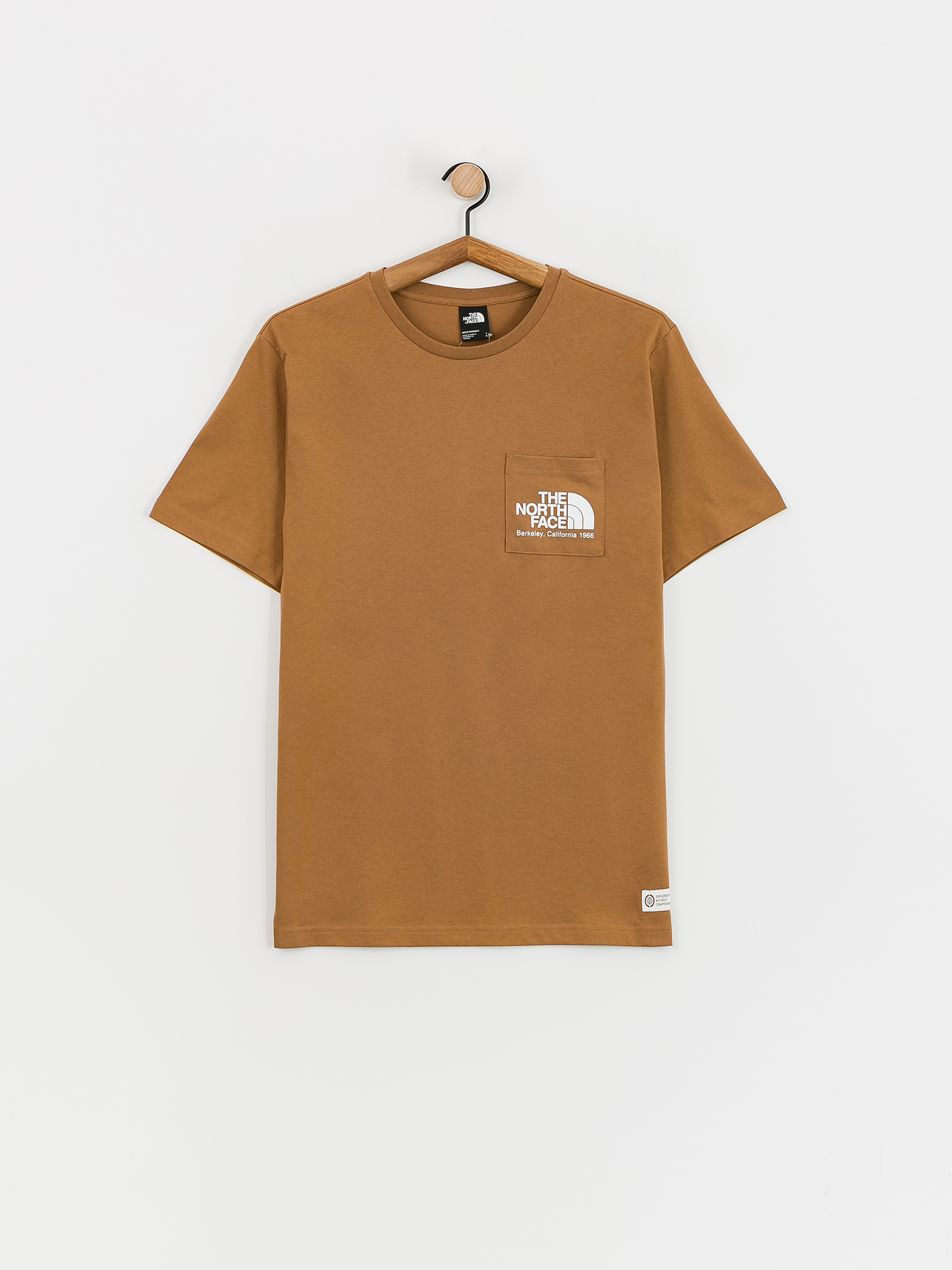The North Face Berkeley California Pocket Póló (utility brown)