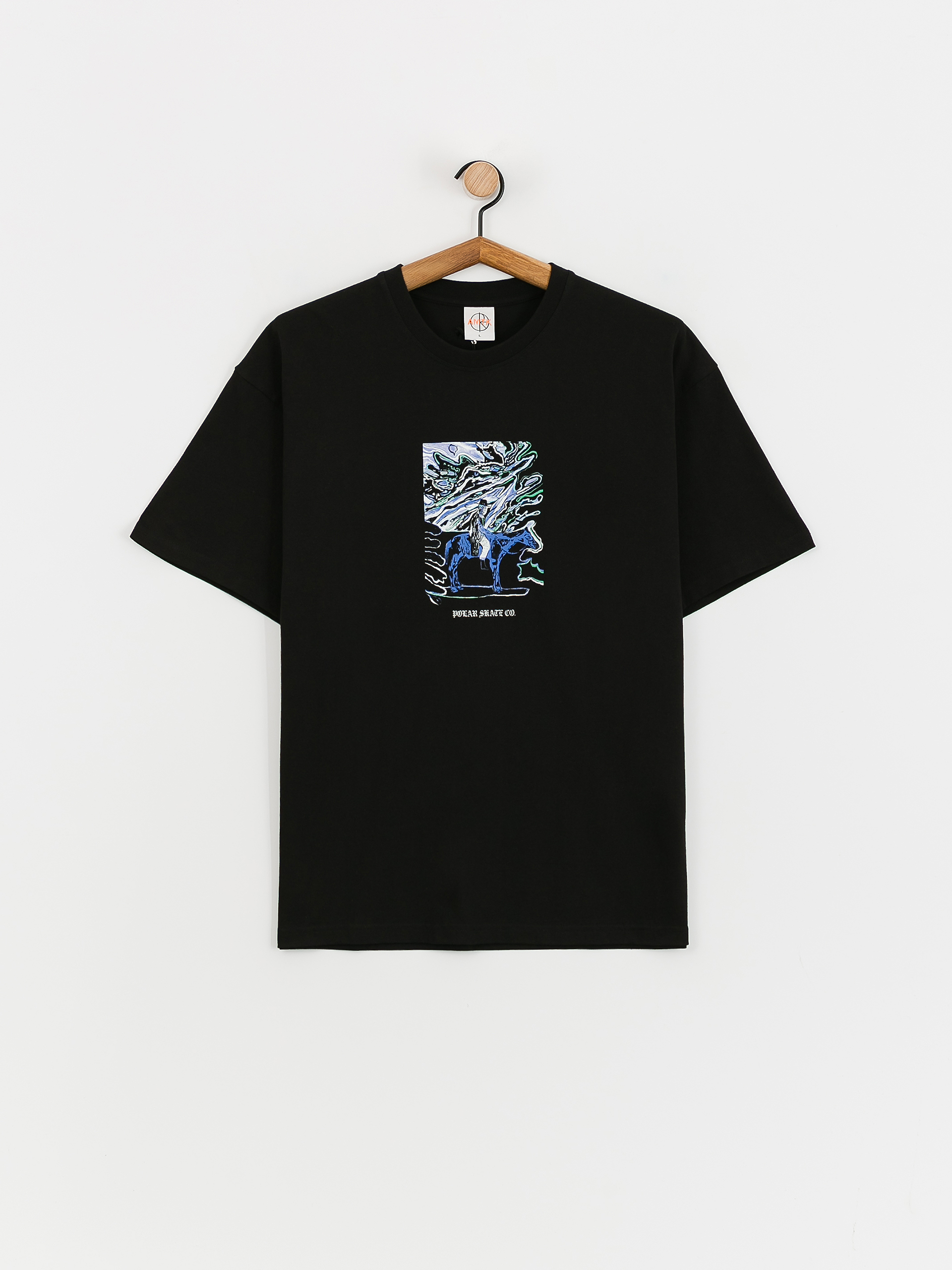 Polar Skate Rider Póló (black)