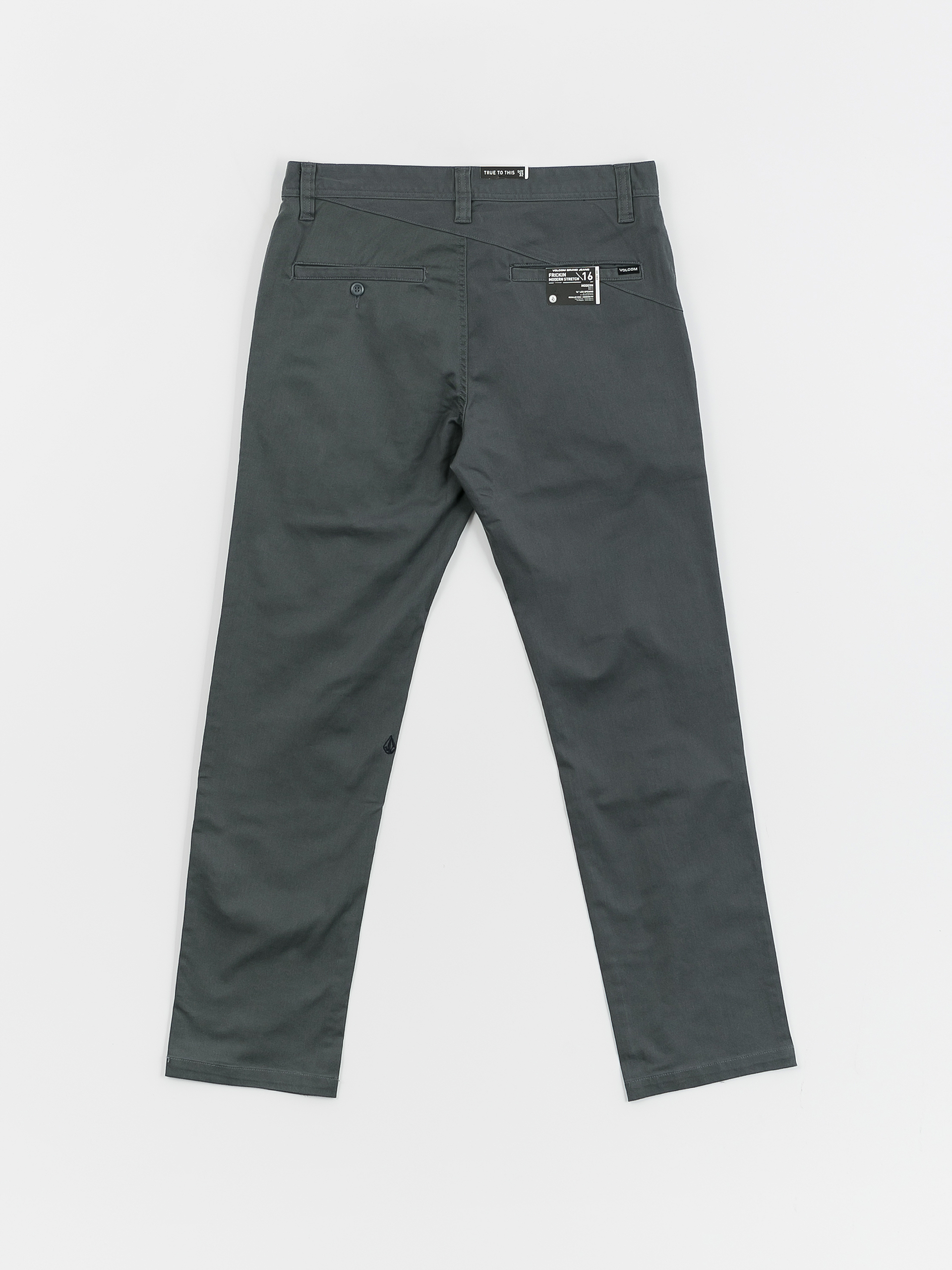 Volcom Frickin Modern Stret Kisnadrág (dark slate)