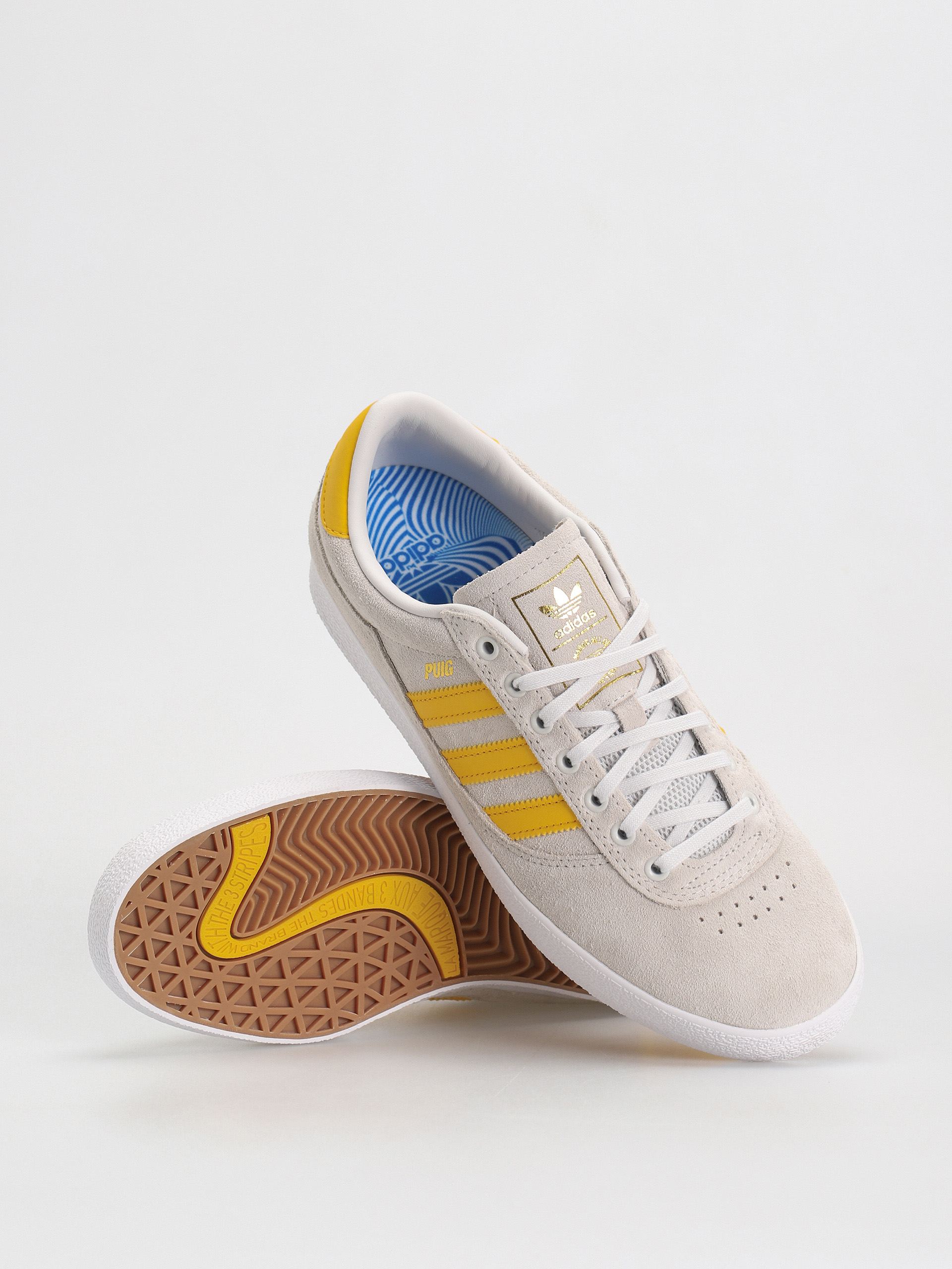 adidas Puig Indoor Cipők (crywht/bogold/ftwwht)