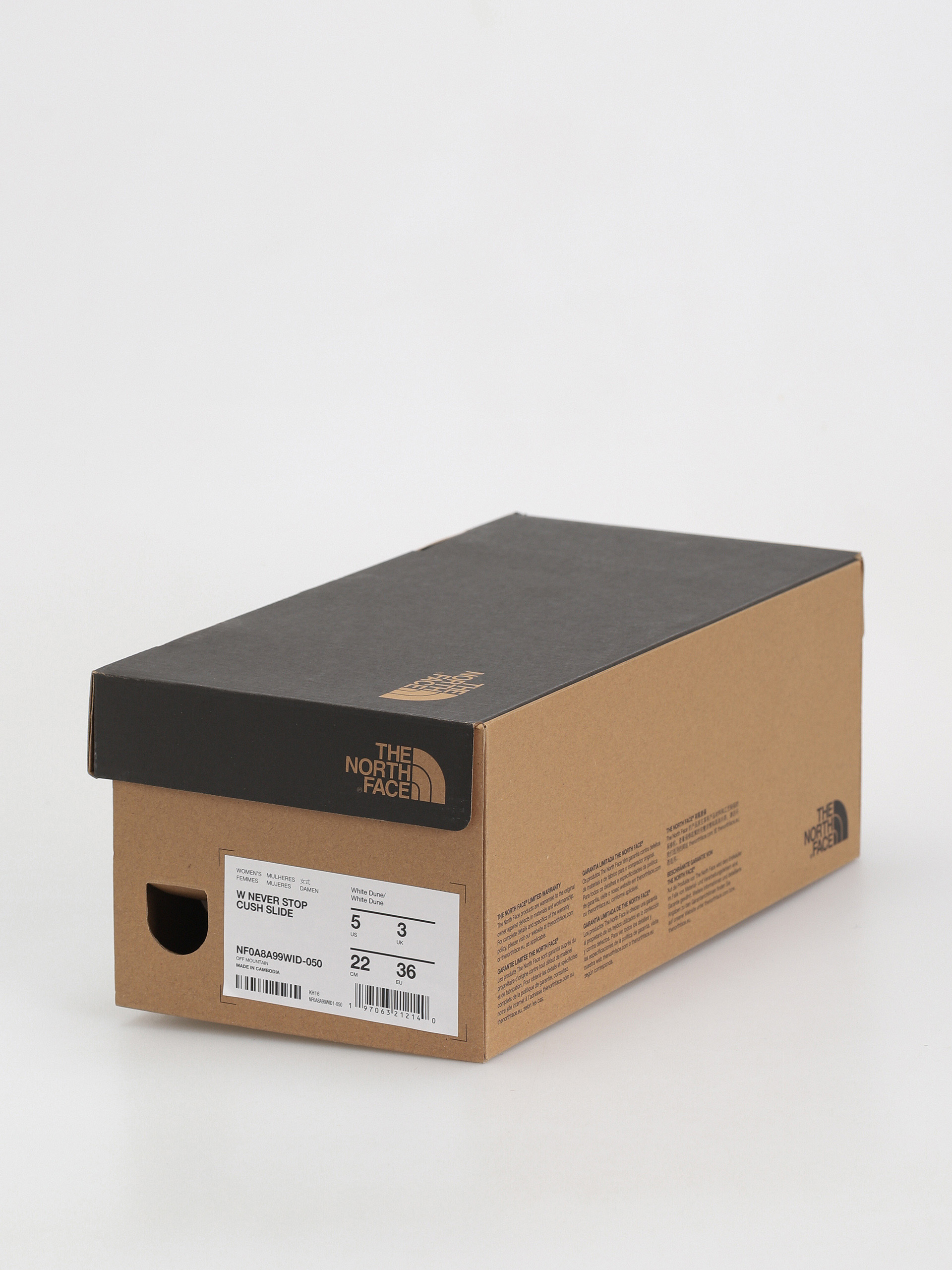 The North Face Never Stop Cush Wmn Flip-flop papucsok (white dune/white dune)