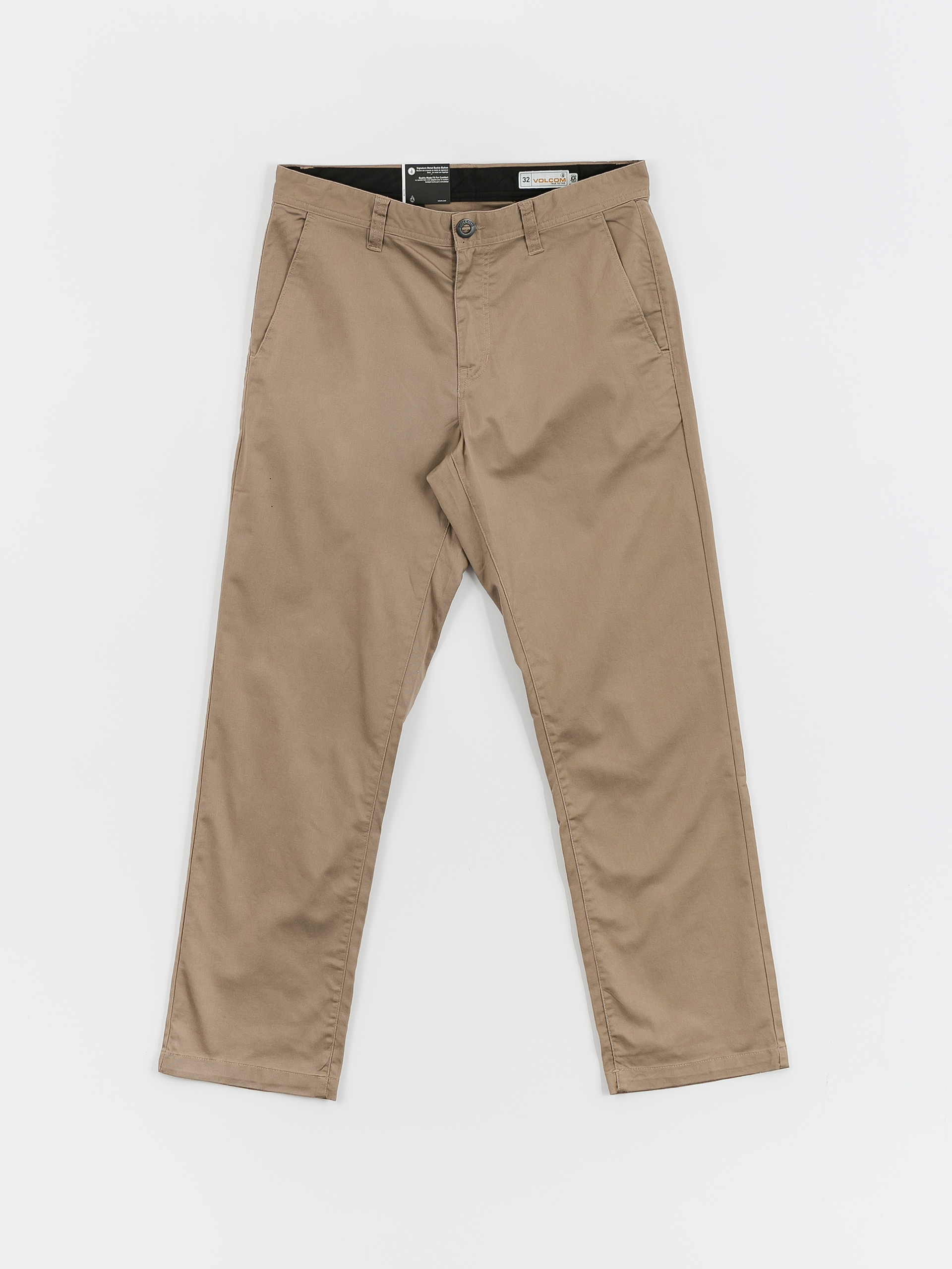 Volcom Frickin Regular Stretch Kisnadrág (khaki)