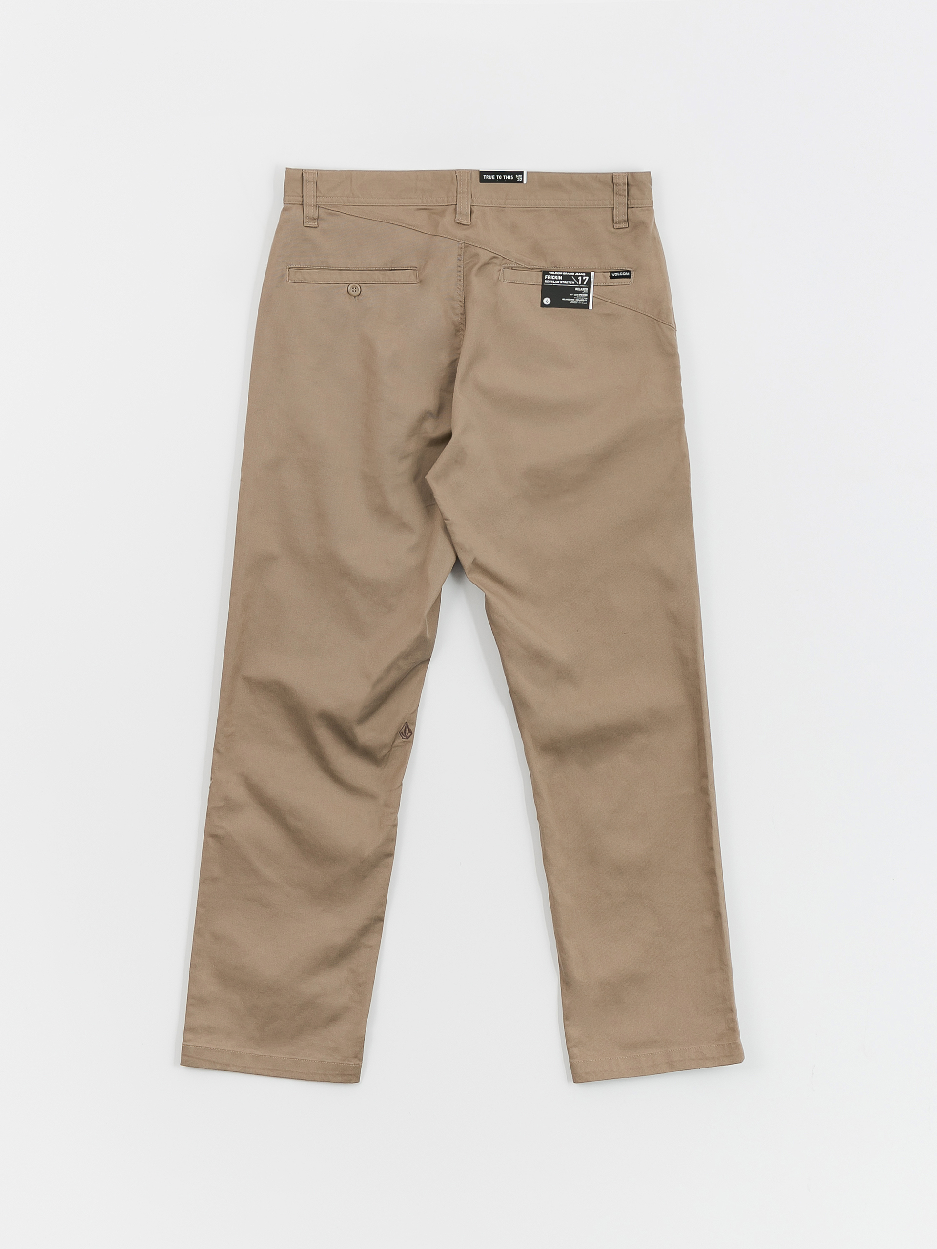 Volcom Frickin Regular Stretch Kisnadrág (khaki)