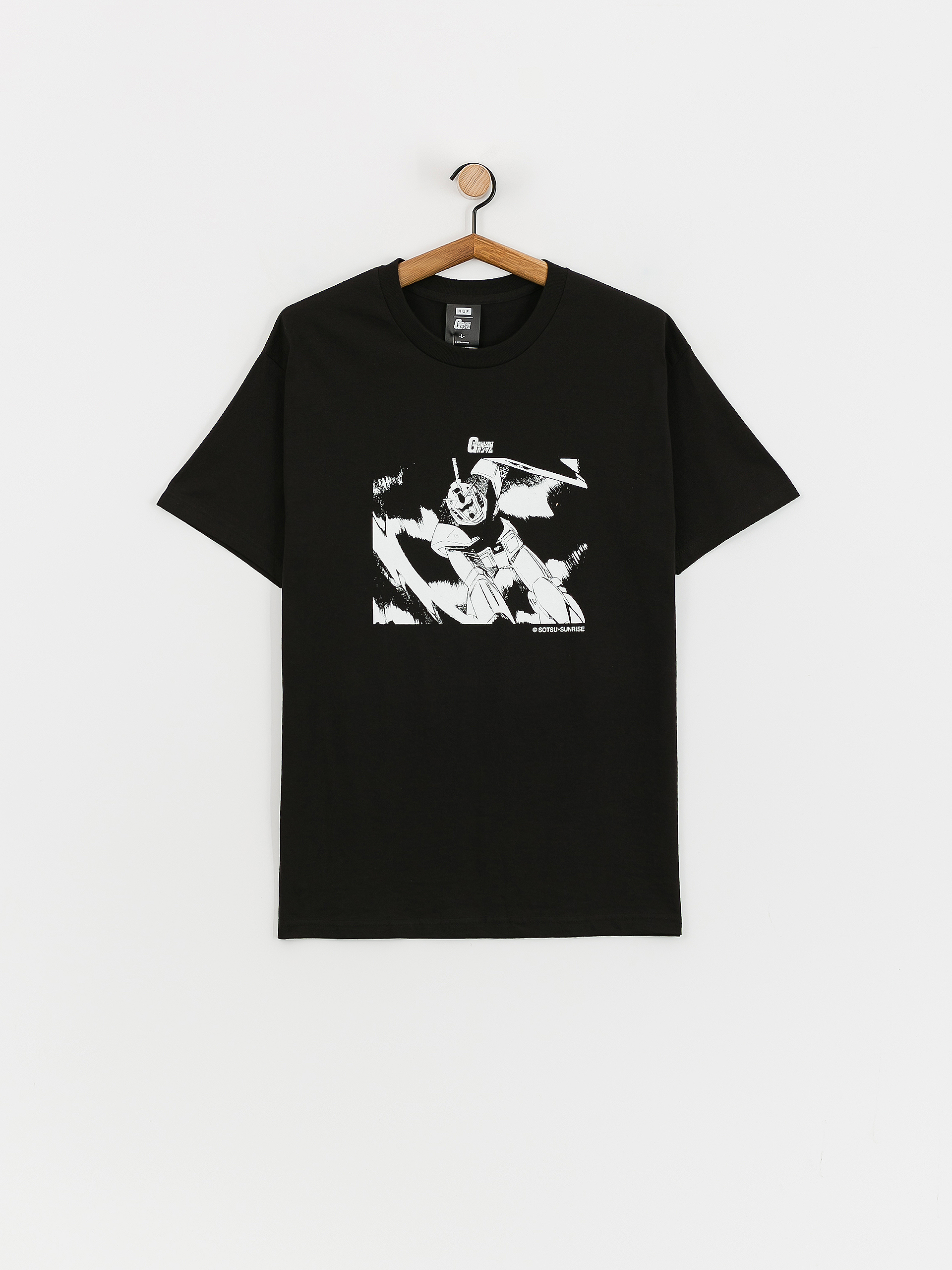 Póló HUF X Gundam Wing Gundam Rising (black)