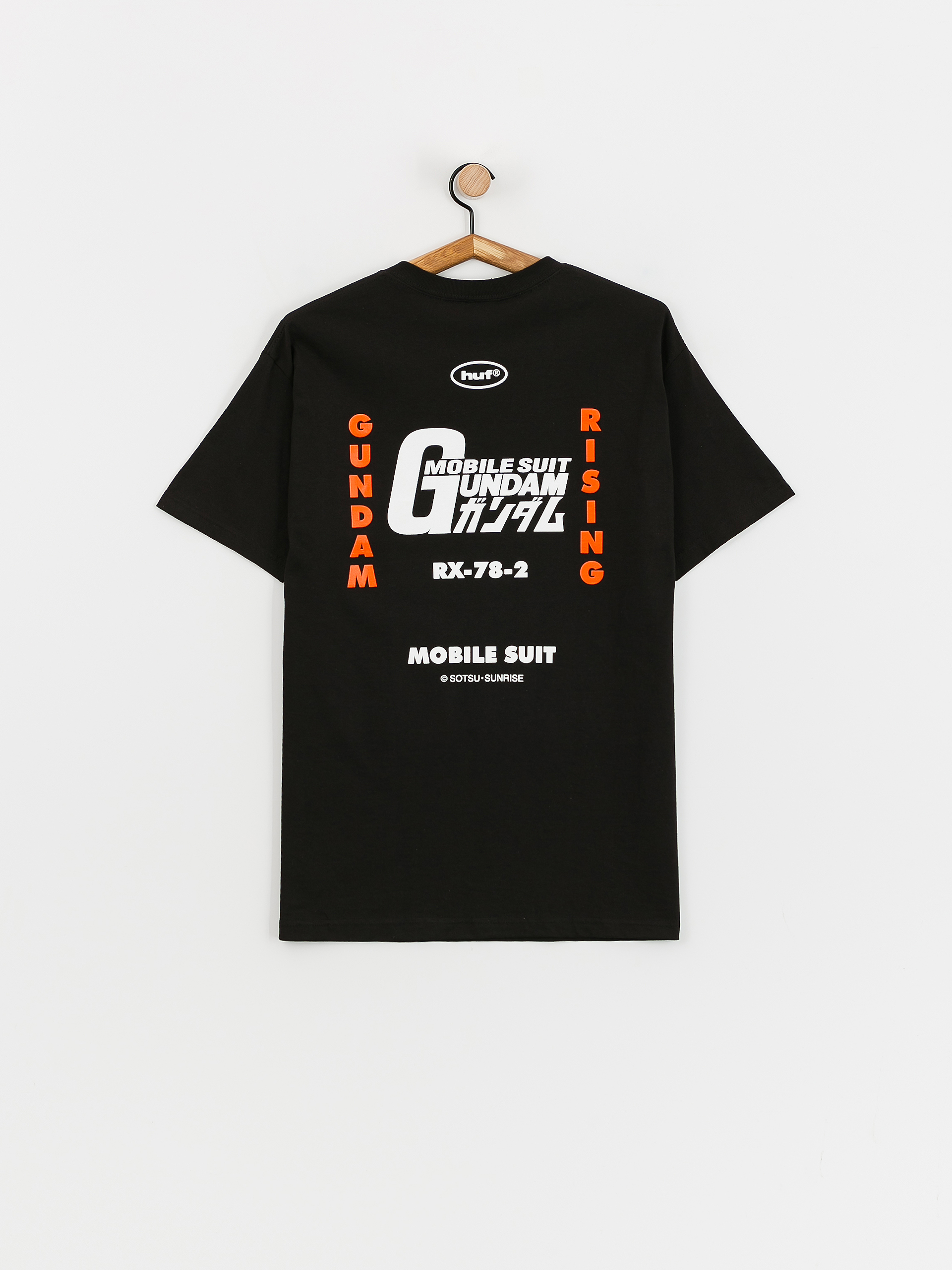 Póló HUF X Gundam Wing Gundam Rising (black)