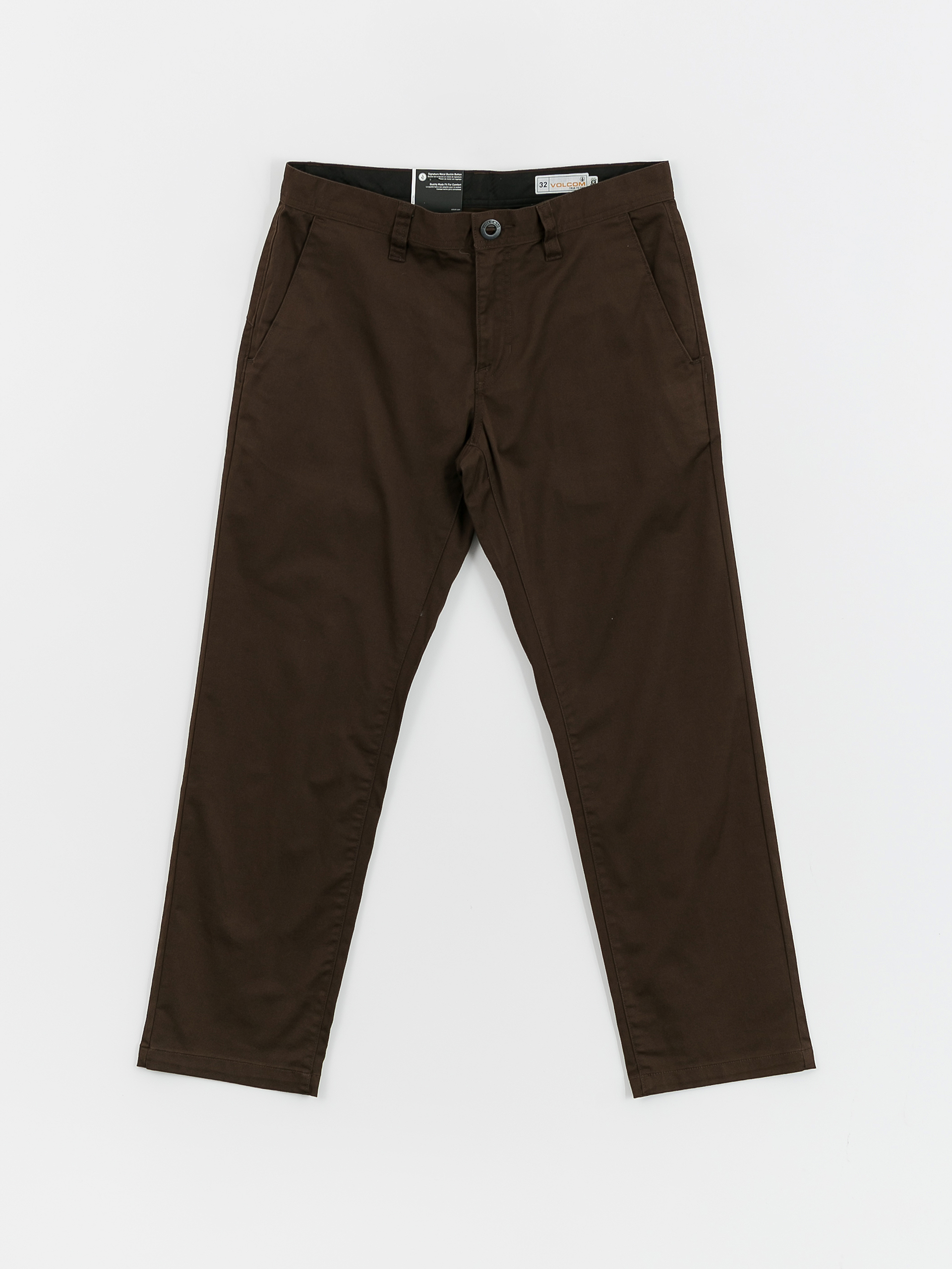 Kisnadrág Volcom Frickin Modern Stret (dark brown)