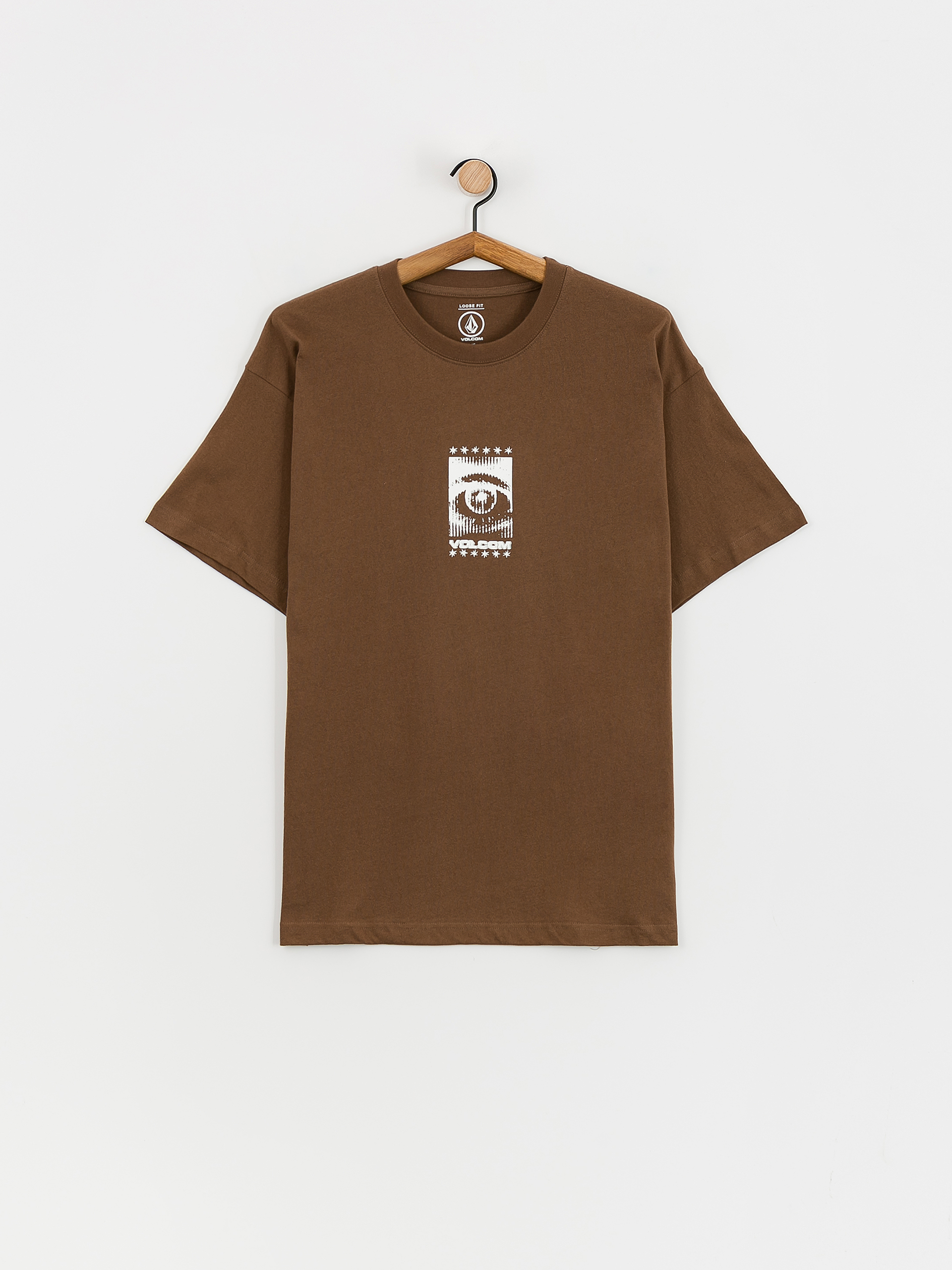 Póló Volcom Primed Lse (dark earth)