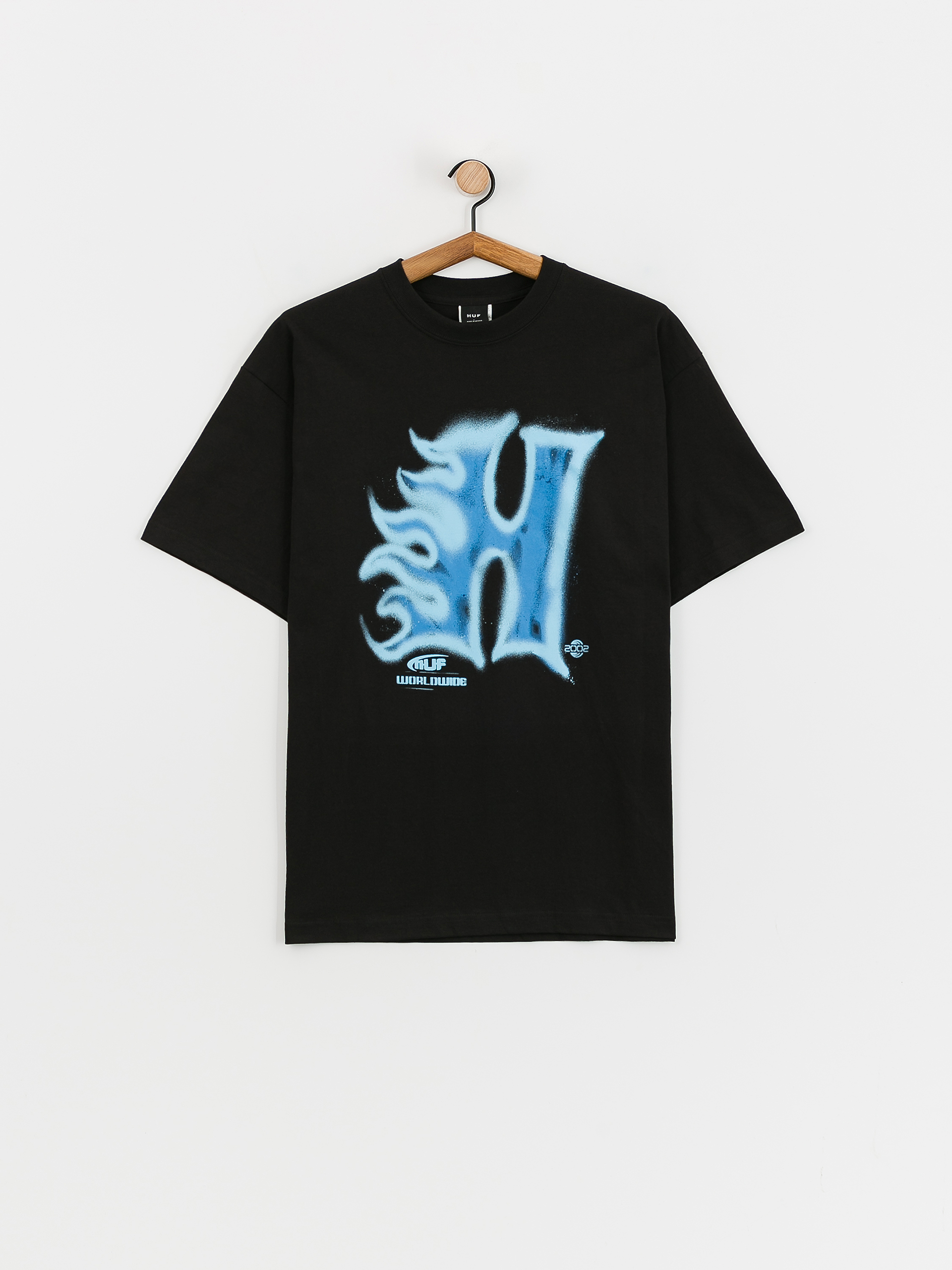 Póló HUF Heat Wave (black)