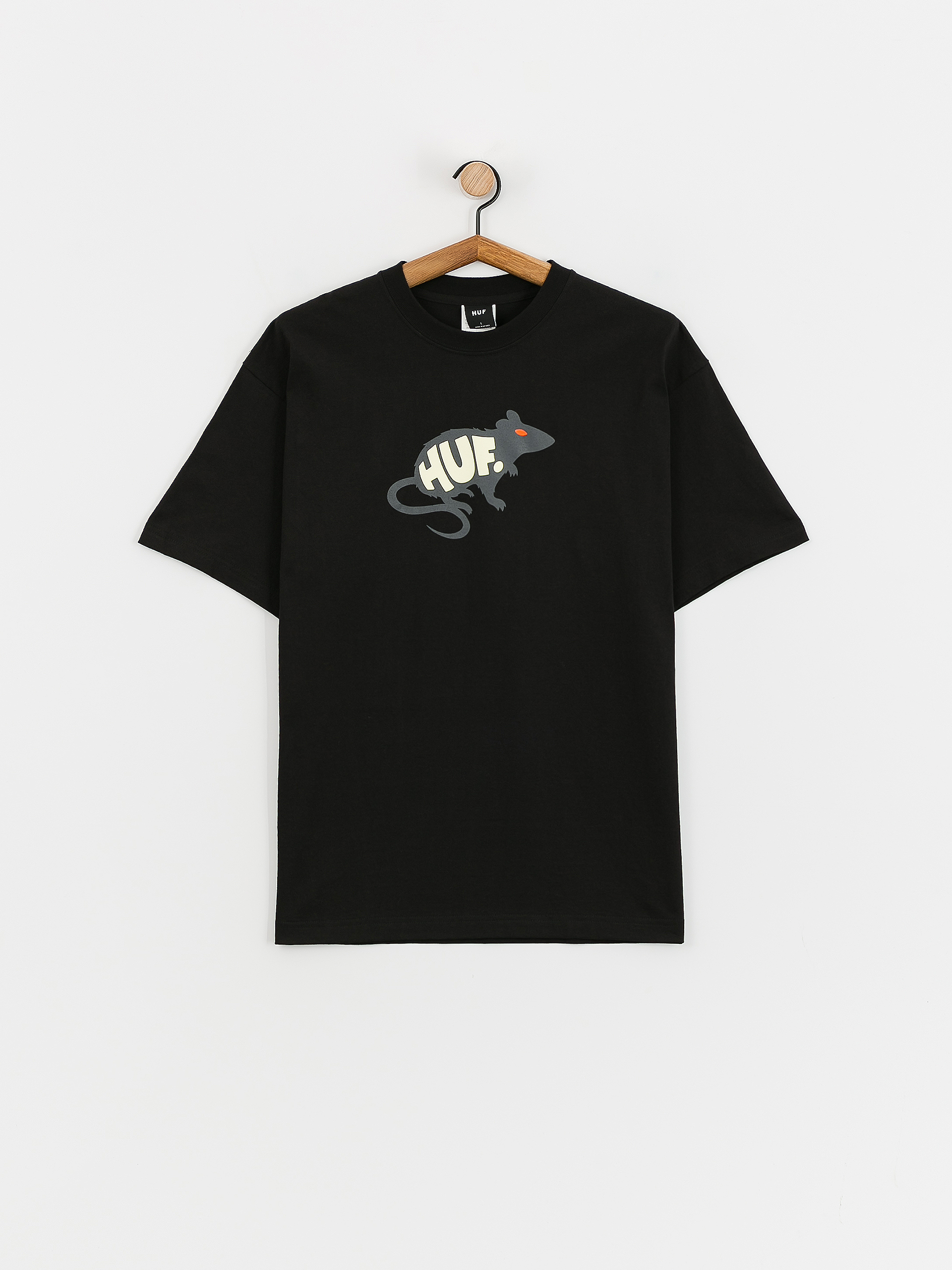 Póló HUF Mans Best Friend (black)