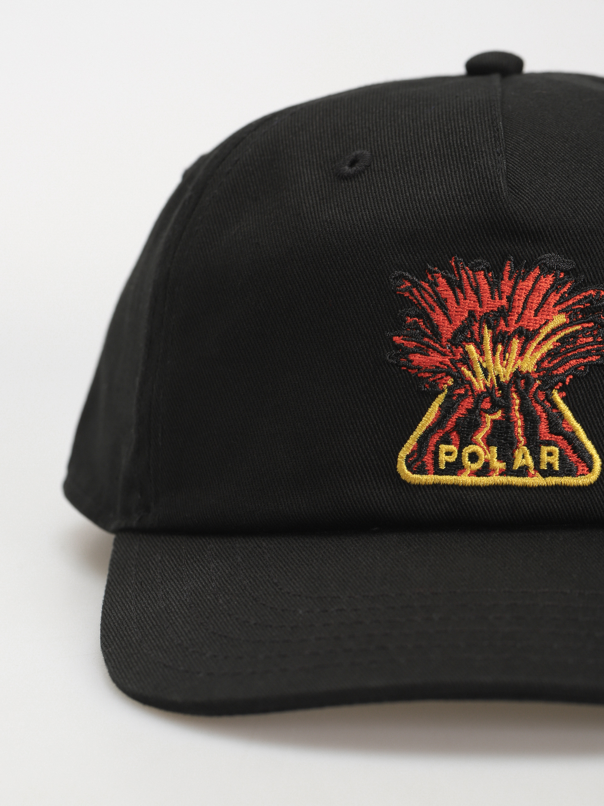 Polar Skate Jake Cap Twill Volcano Baseball sapka (black)