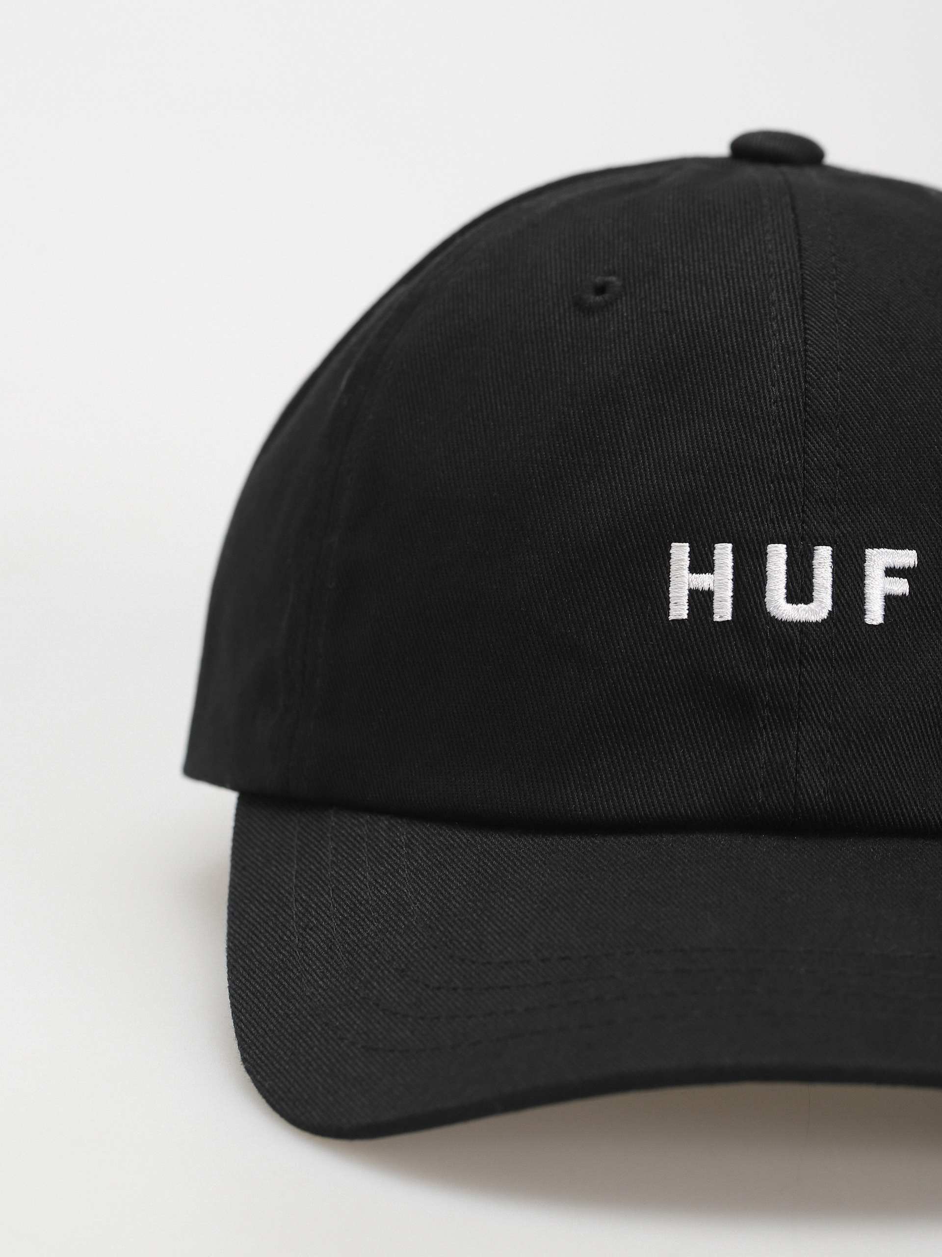 HUF Og Curved Visor 6 Panel Baseball sapka (black)