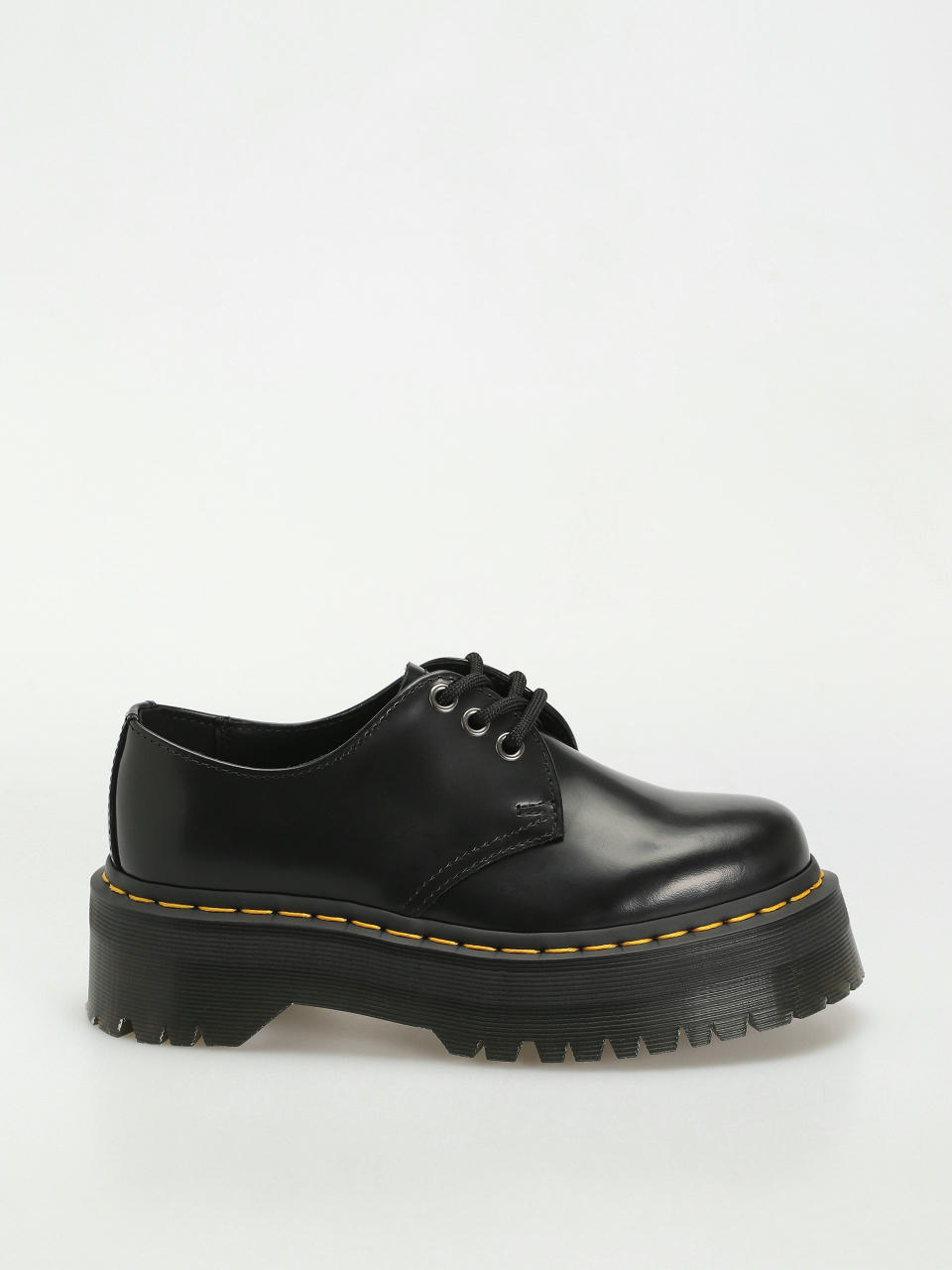 Dr. Martens 1461 Quad Cipők Wmn (polished smooth black)