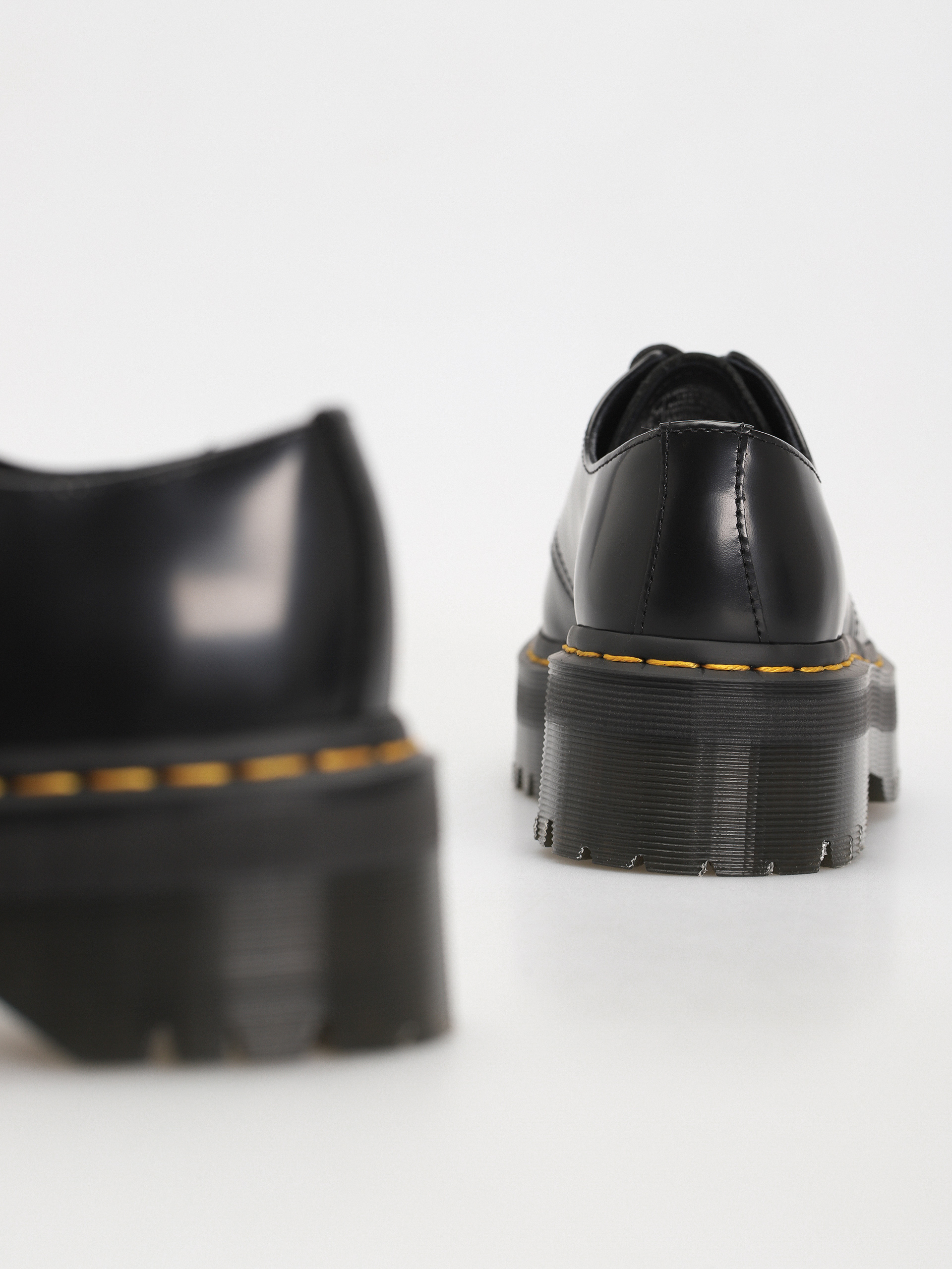 Dr. Martens 1461 Quad Cipők Wmn (polished smooth black)