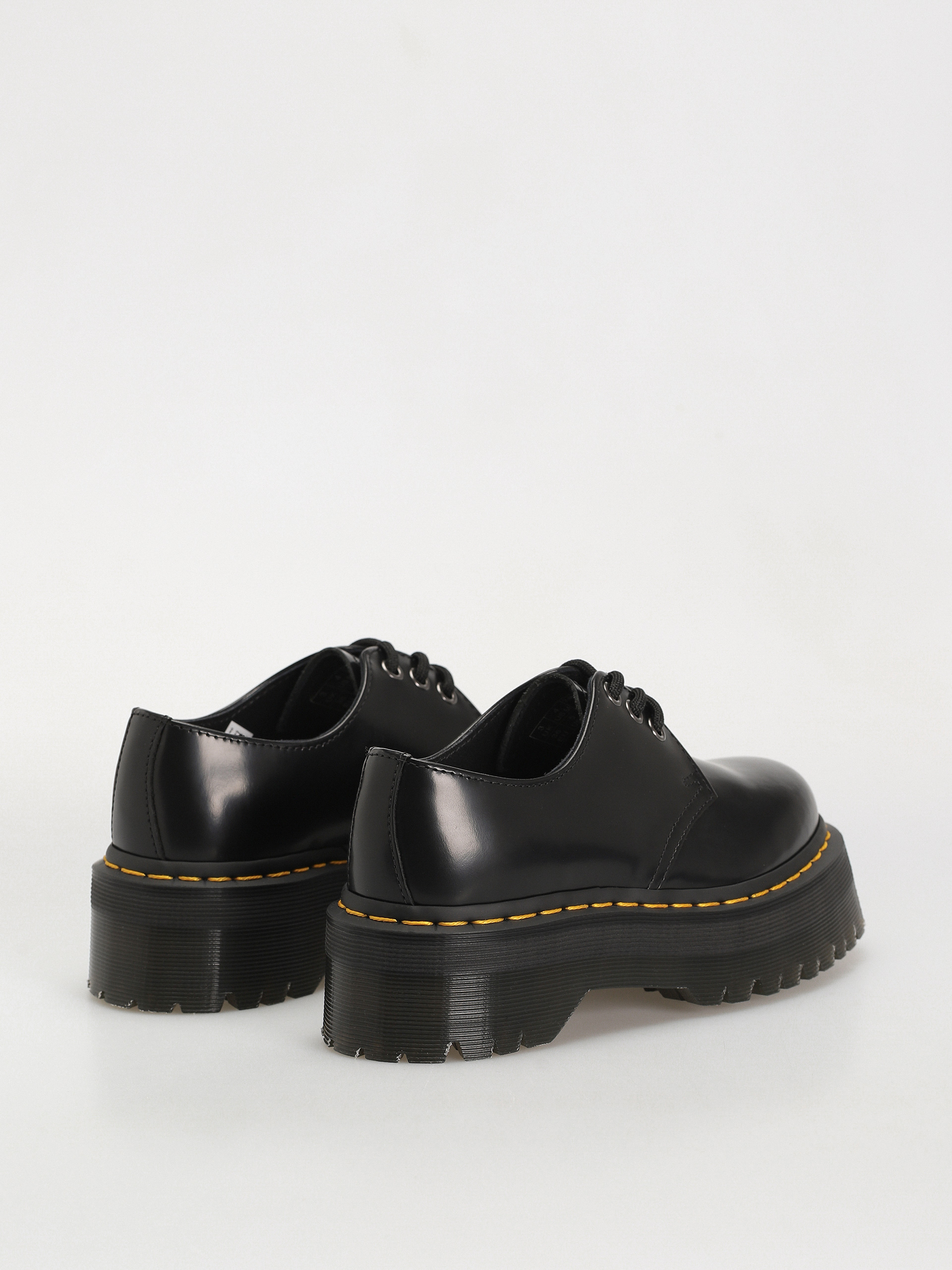 Dr. Martens 1461 Quad Cipők Wmn (polished smooth black)