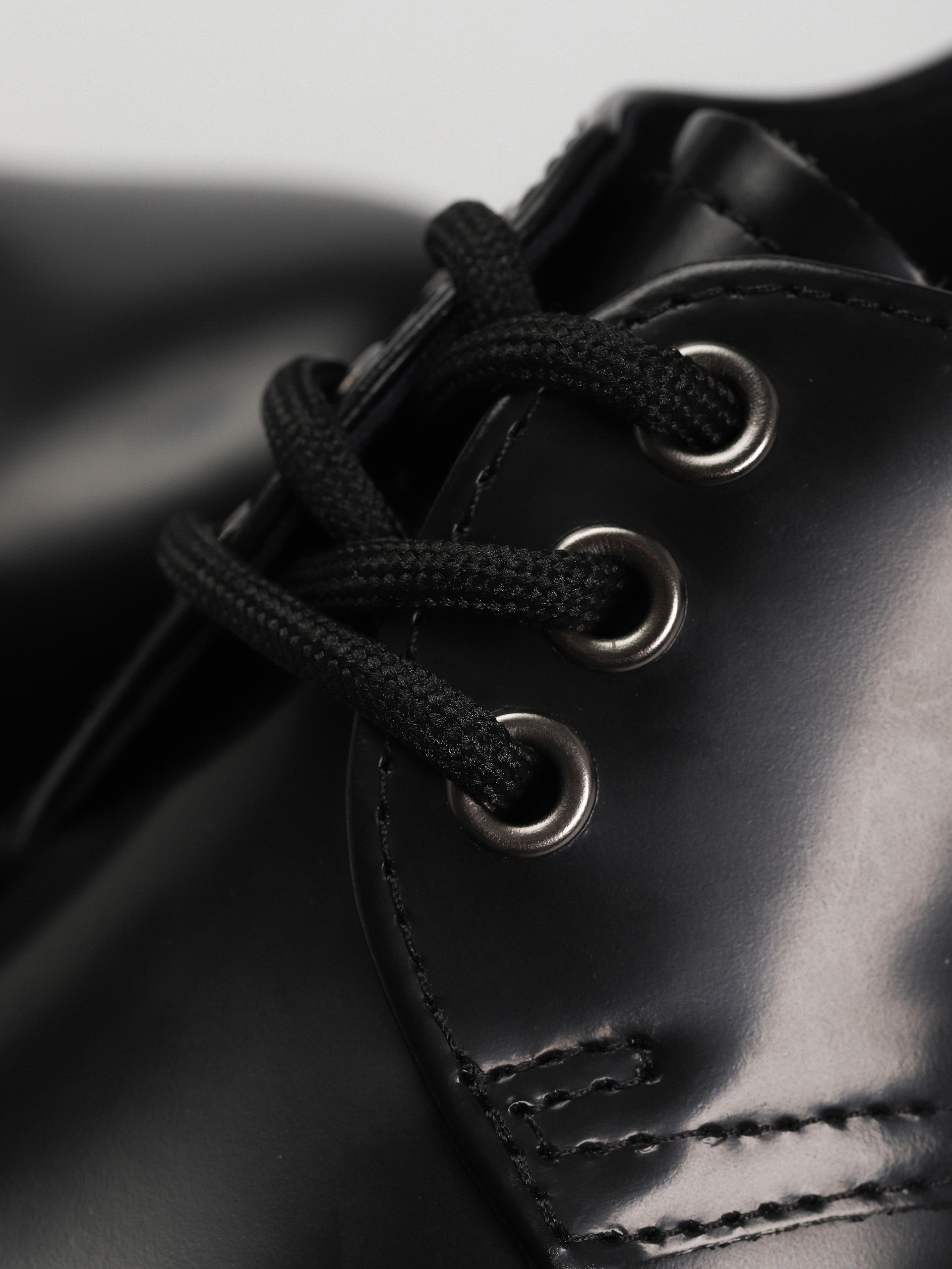 Dr. Martens 1461 Quad Cipők Wmn (polished smooth black)