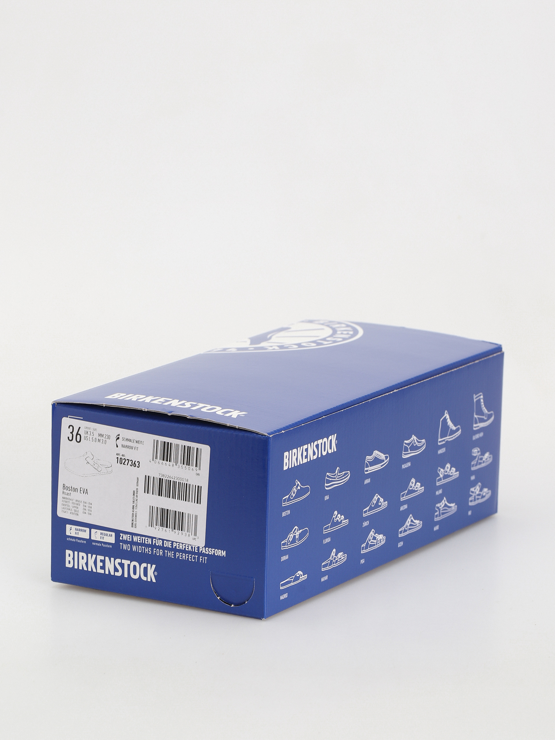 Flip-flop papucsok Birkenstock Boston EVA Narrow Wmn (roast)