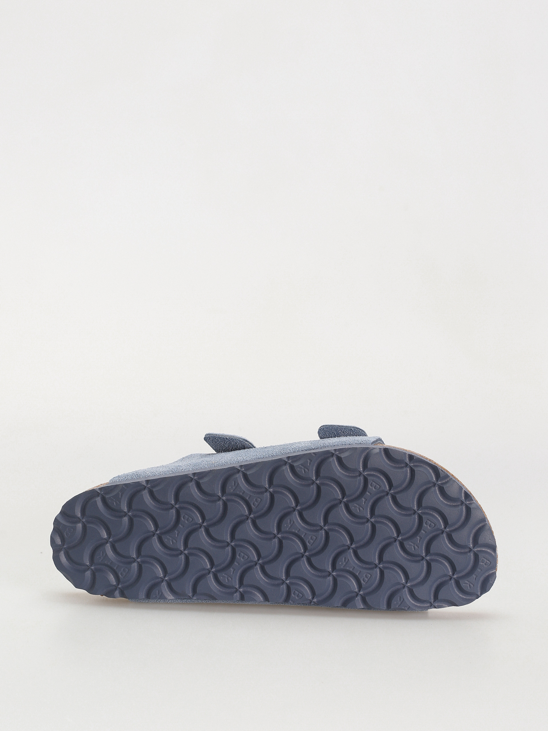 Flip-flop papucsok Birkenstock Arizona Suede Leather Narrow Wmn (elemental blue)