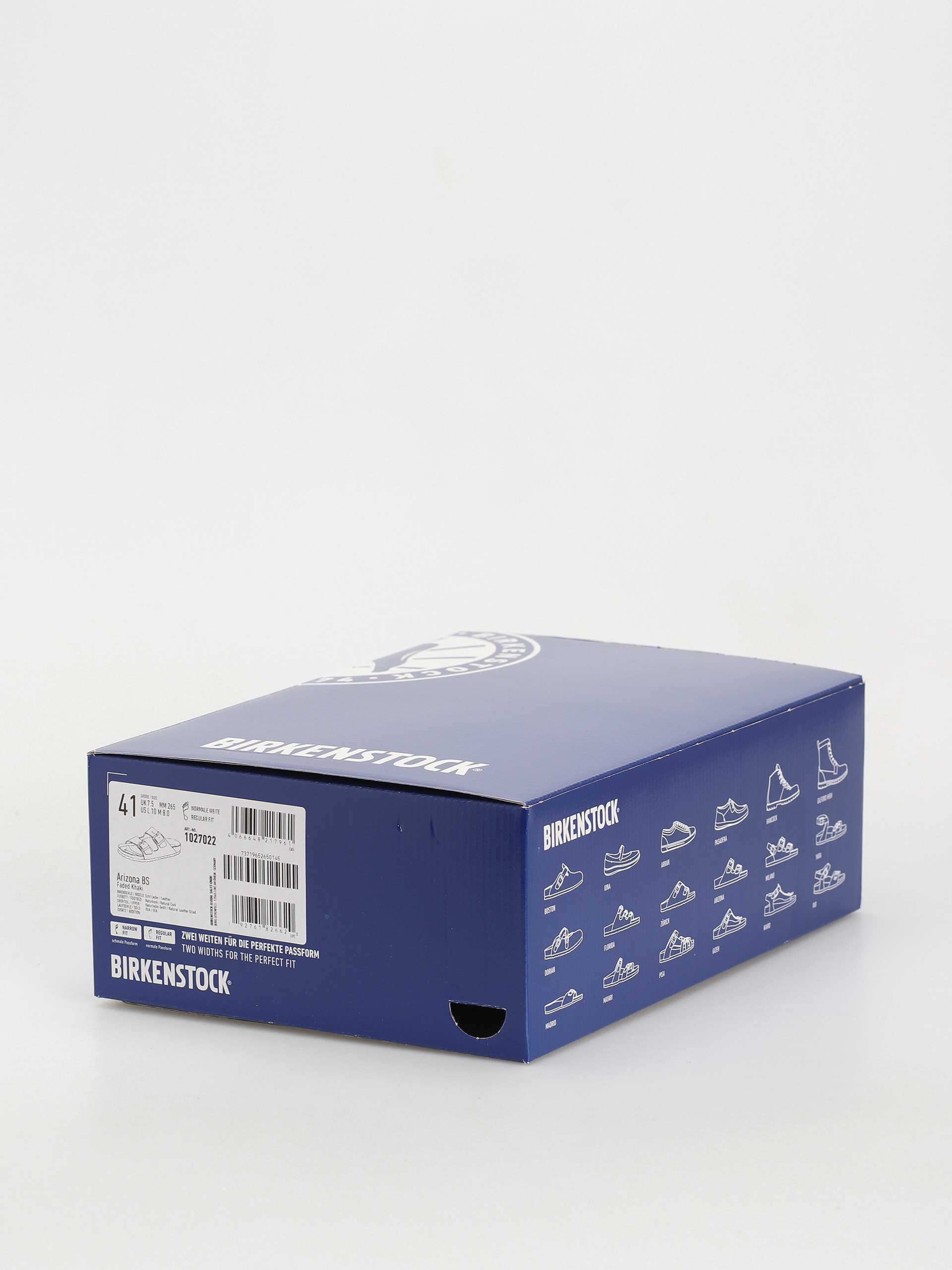 Flip-flop papucsok Birkenstock Arizona Oiled Leather Regular (faded khaki)