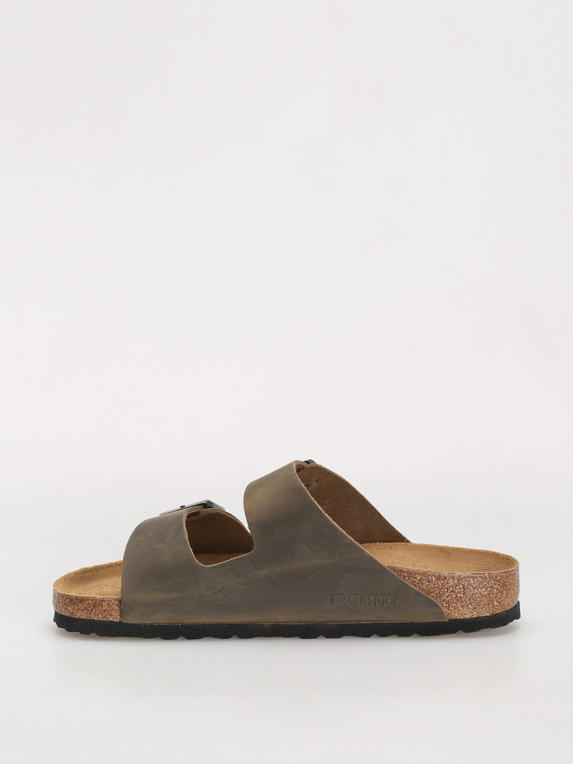 Flip-flop papucsok Birkenstock Arizona Oiled Leather Regular (faded khaki)