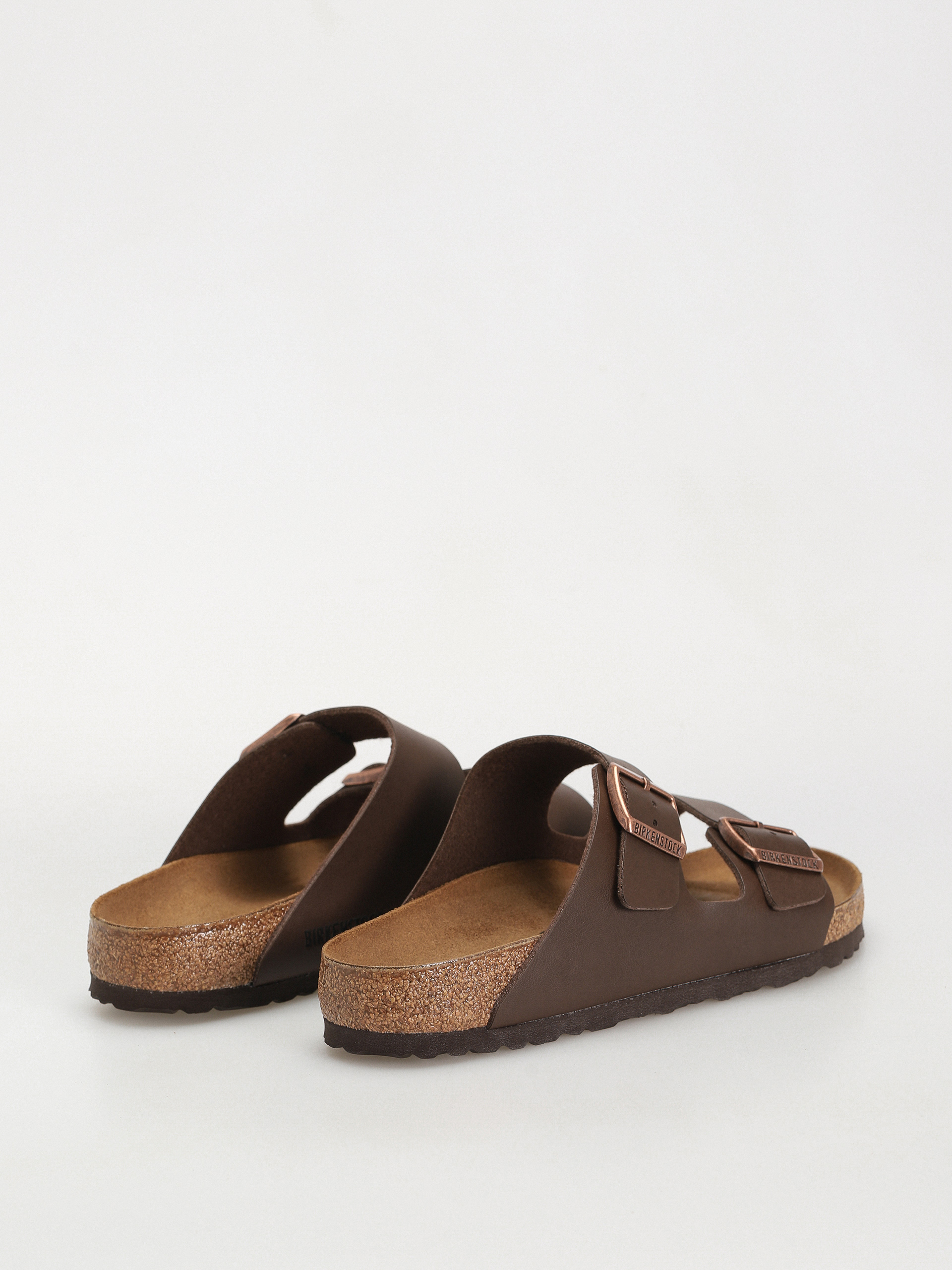 Flip-flop papucsok Birkenstock Arizona Birko Flor Regular (dark brown)