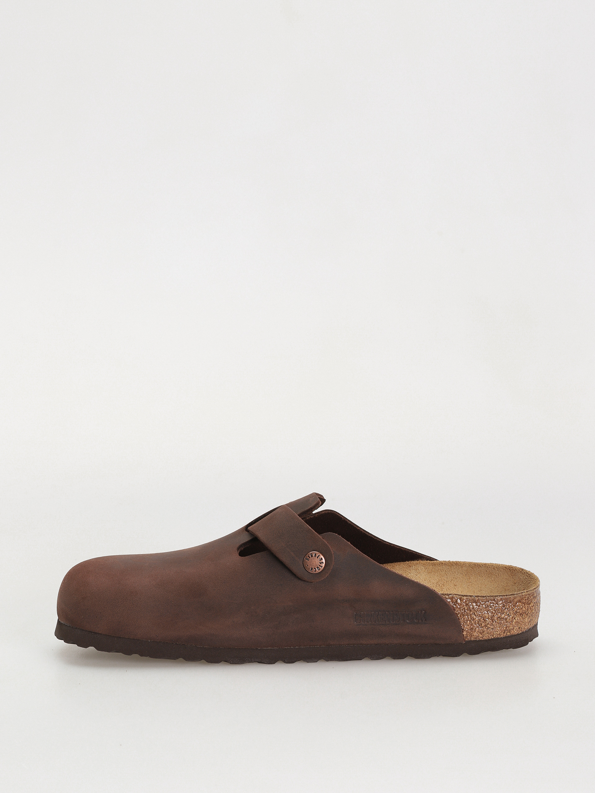 Flip-flop papucsok Birkenstock Boston Oiled Leather Regular (habana)