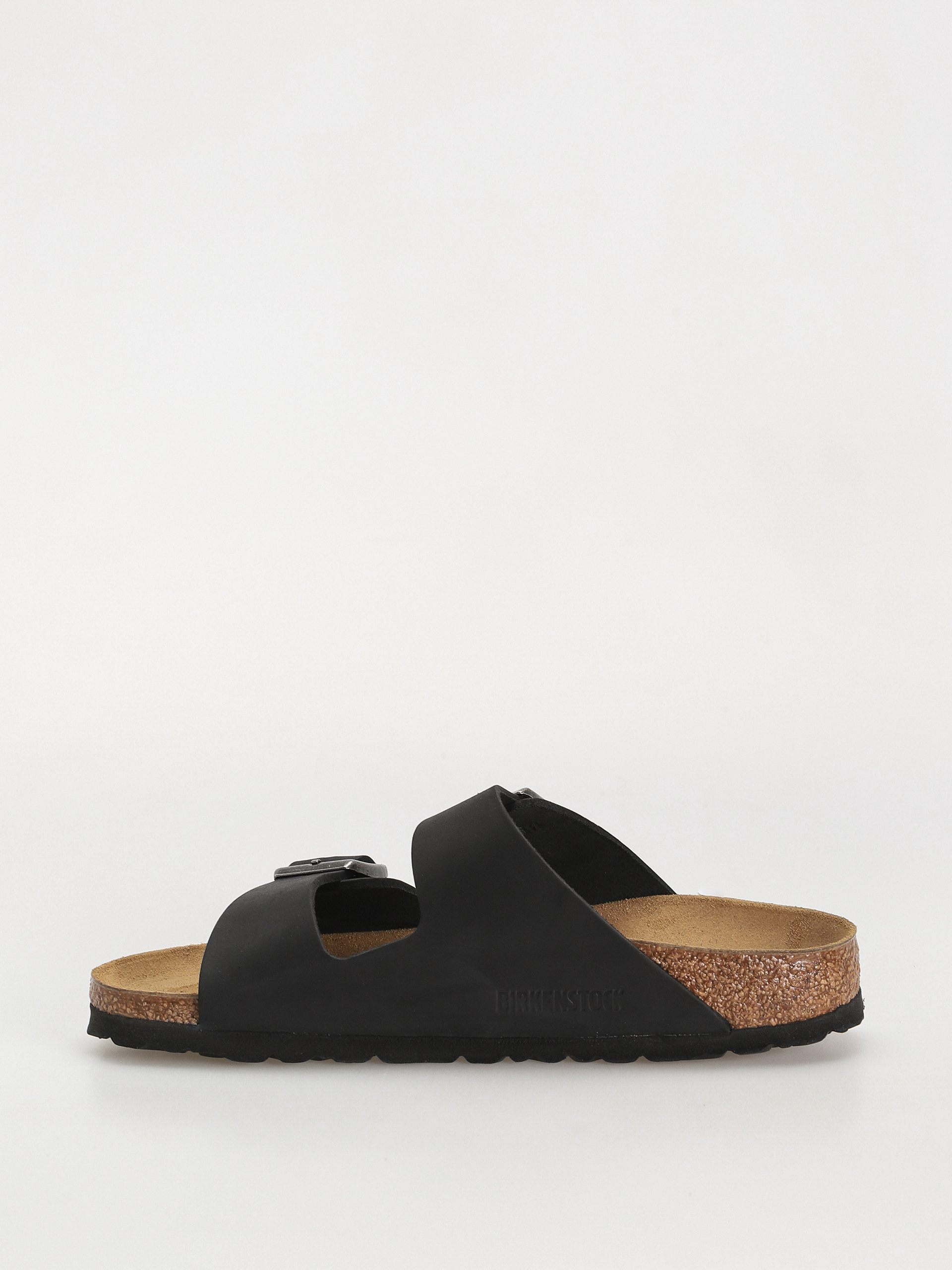 Flip-flop papucsok Birkenstock Arizona Oiled Leather Narrow Wmn (black)