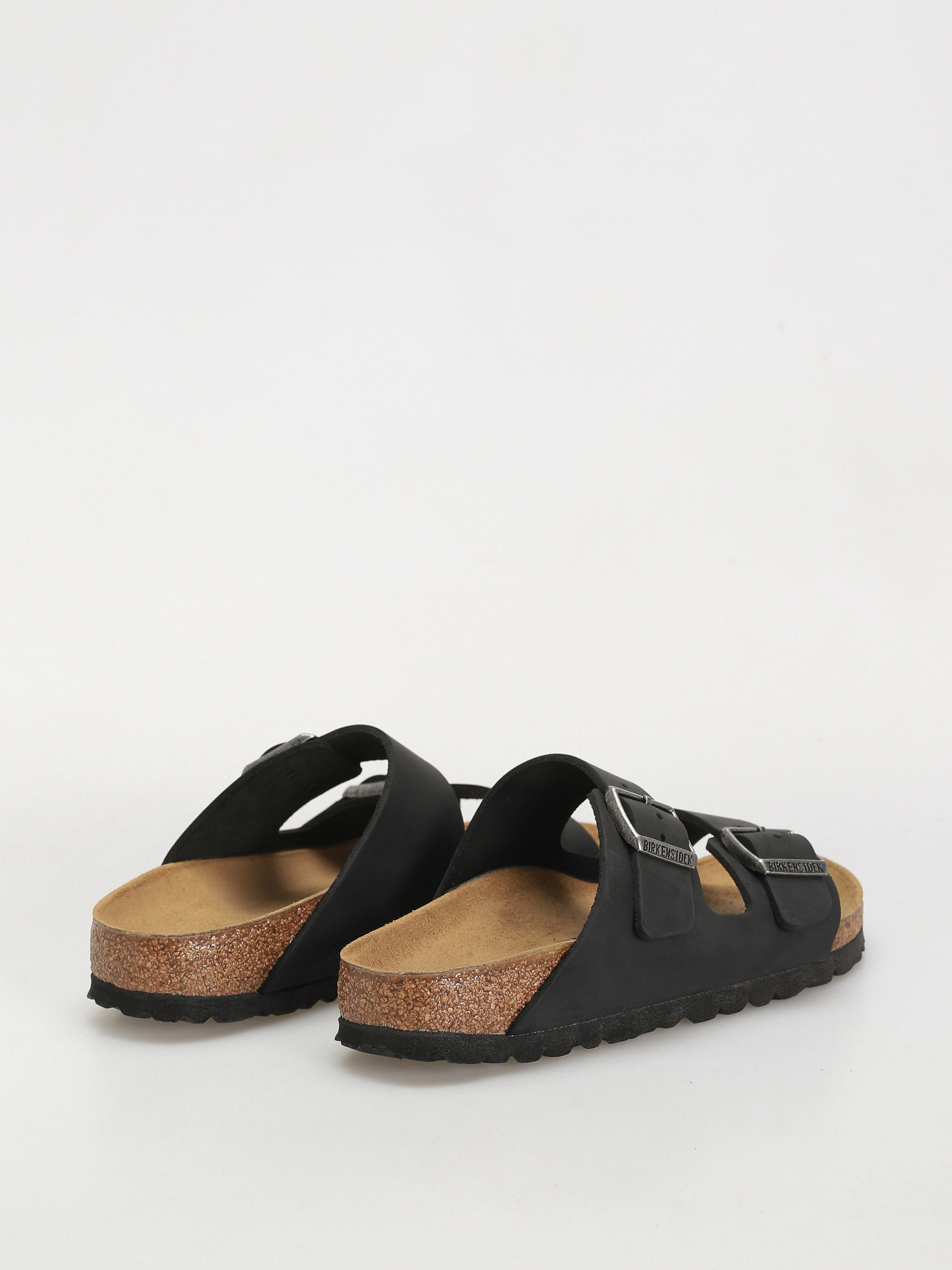 Flip-flop papucsok Birkenstock Arizona Oiled Leather Narrow Wmn (black)
