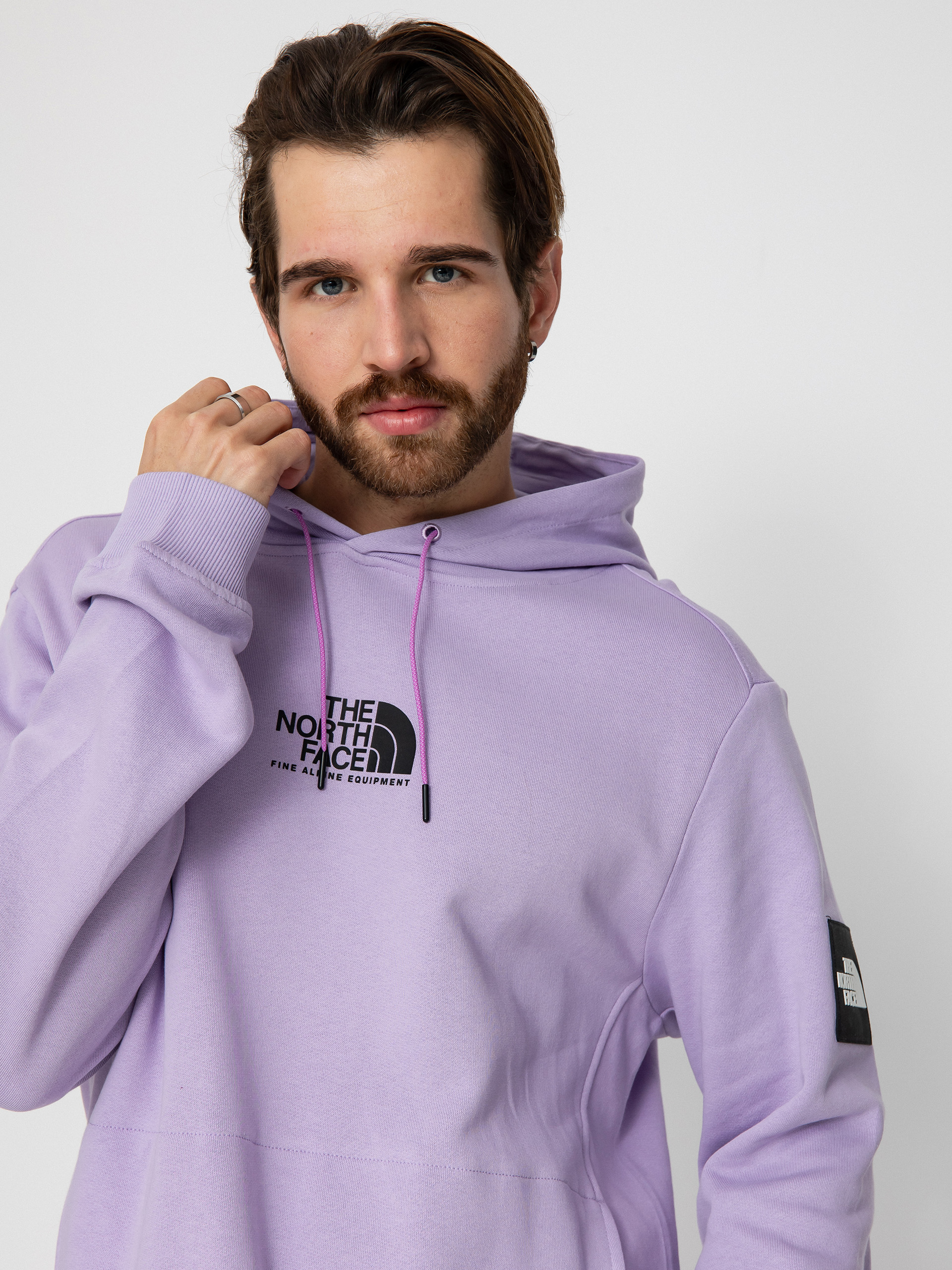 The North Face Fine Alpine HD Kapucnis pulóver (lite lilac)