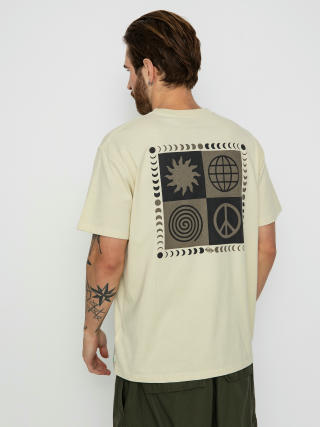 Quiksilver Peace Phase Tee Póló (oyster white)