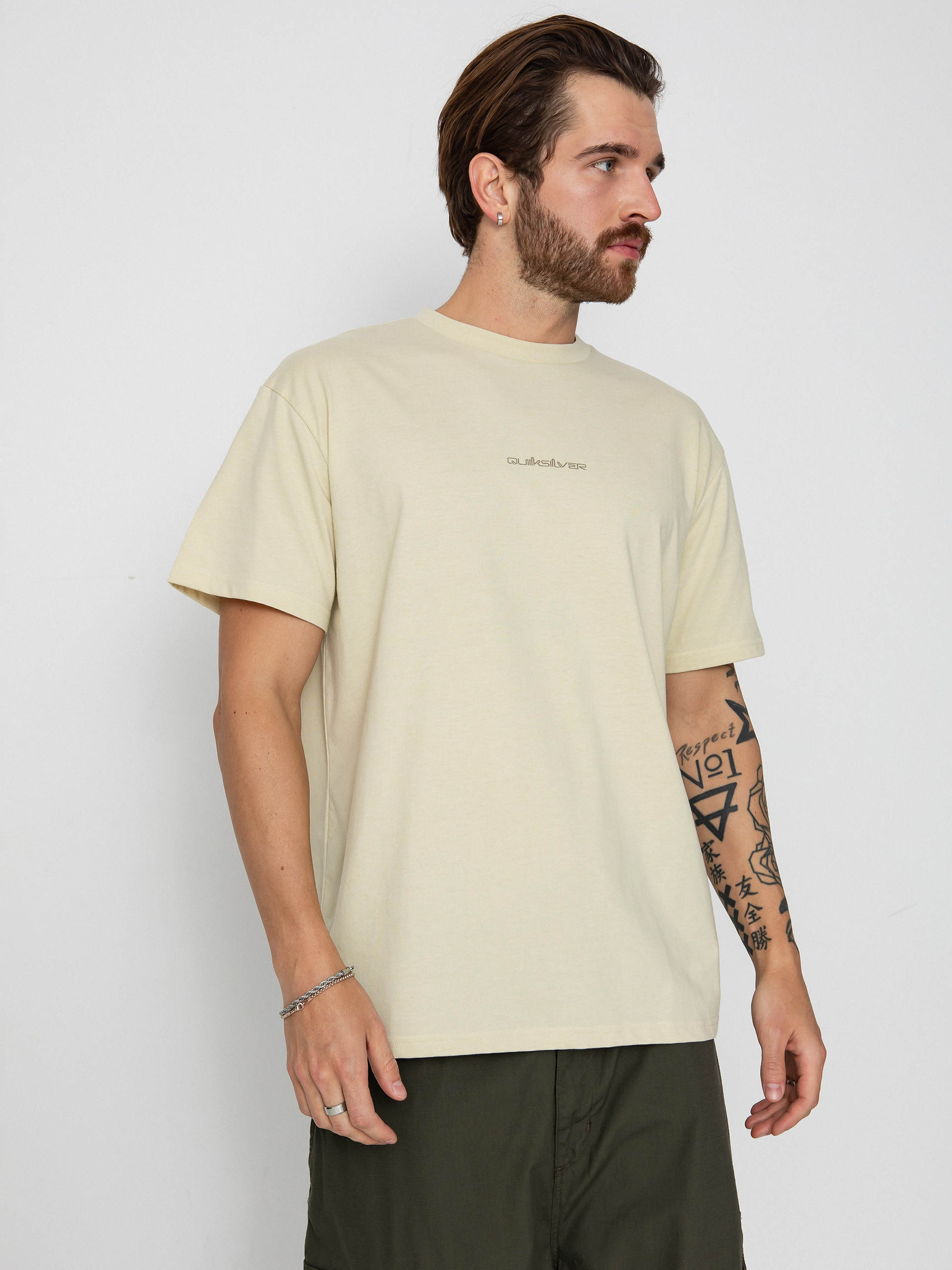 Quiksilver Peace Phase Tee Póló (oyster white)