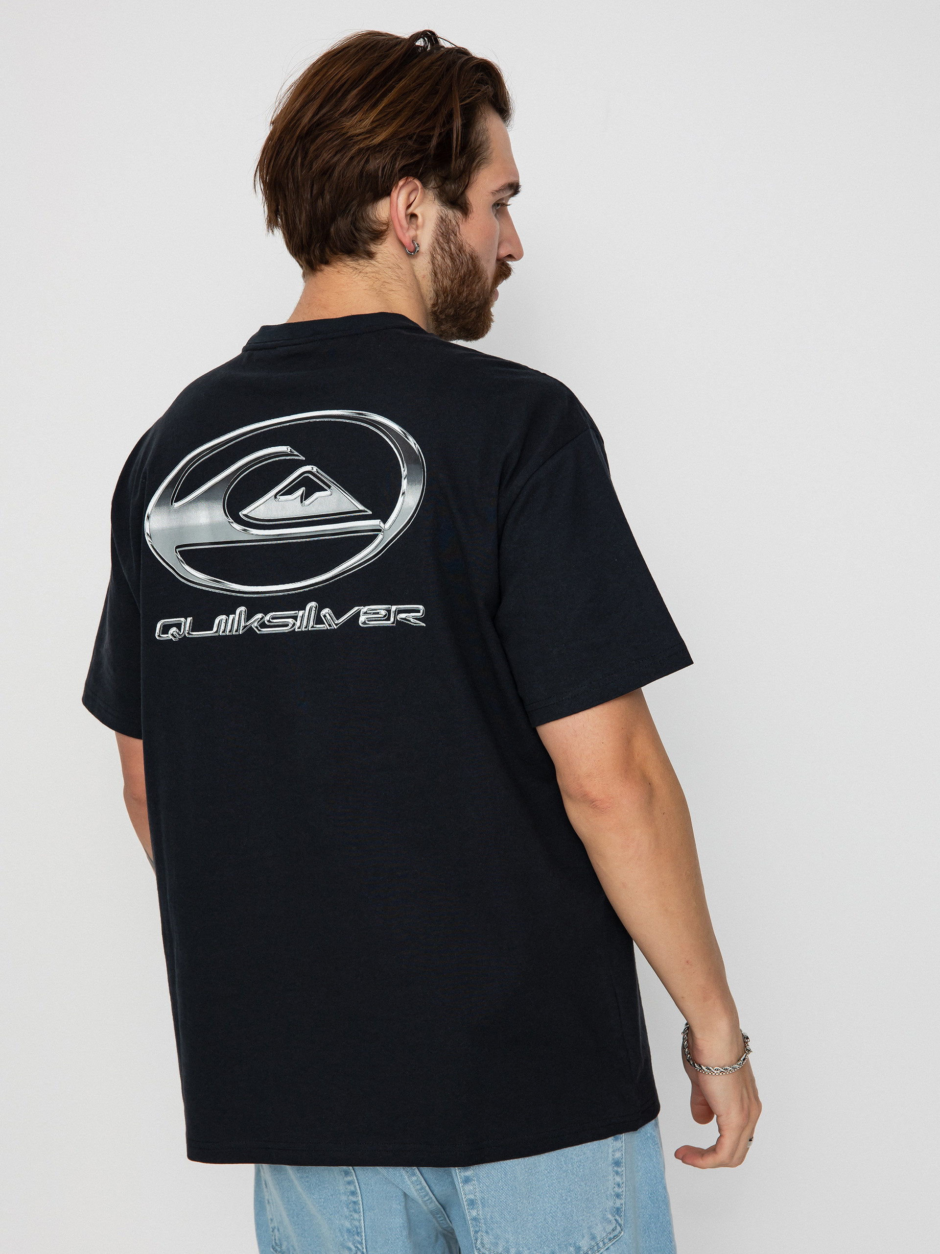Quiksilver Chrome Logo Póló (black)