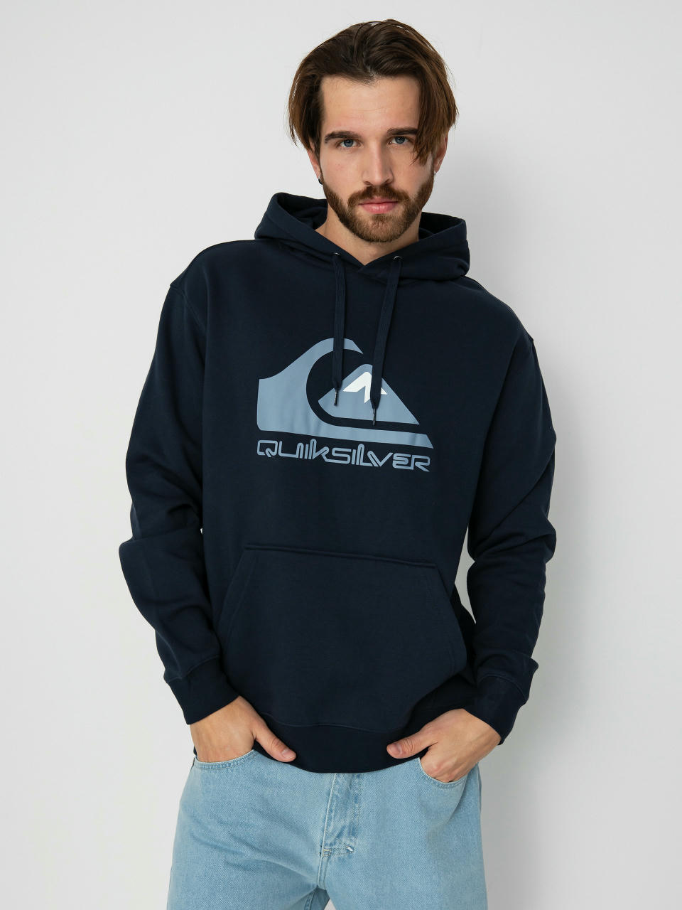 Quiksilver Big Logo HD Kapucnis pulóver (dark navy)