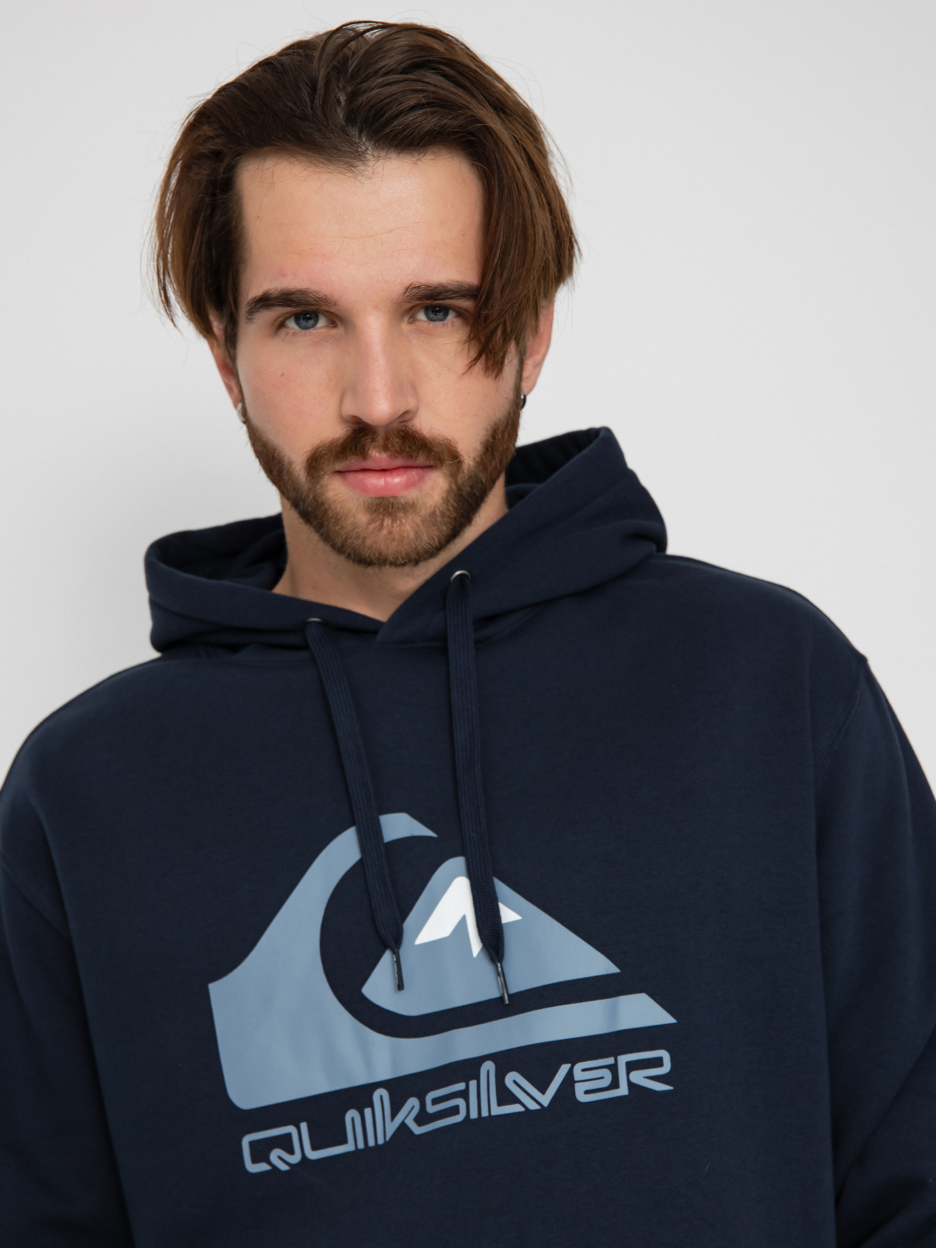 Quiksilver Big Logo HD Kapucnis pulóver (dark navy)