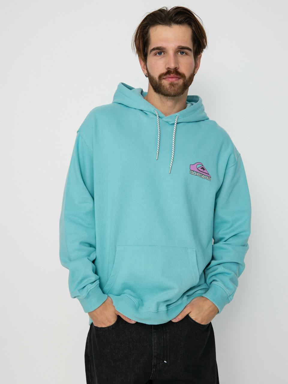 Quiksilver Apog Heritage HD Kapucnis pulóver (marine blue)