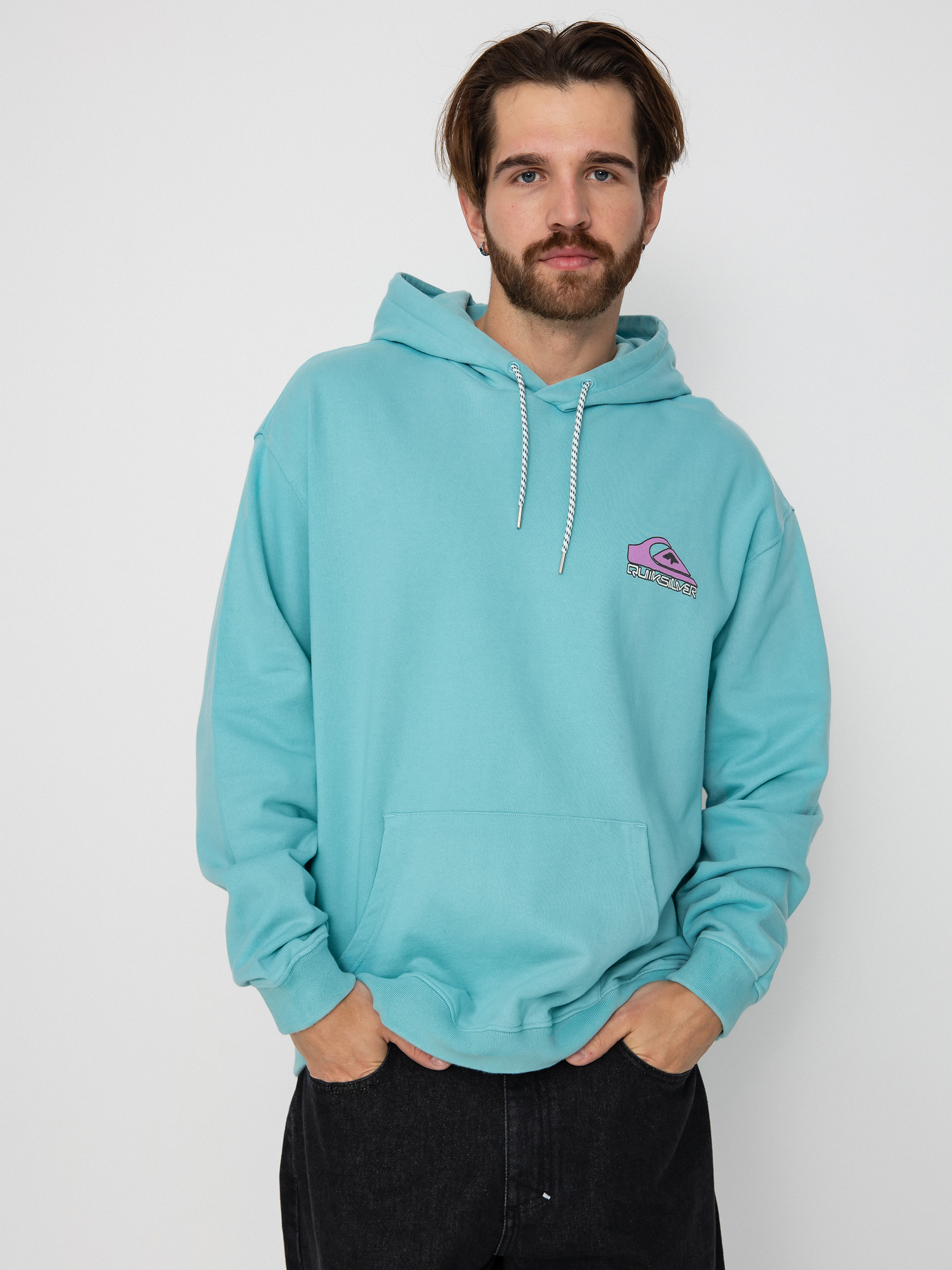 Quiksilver Apog Heritage HD Kapucnis pulóver (marine blue)