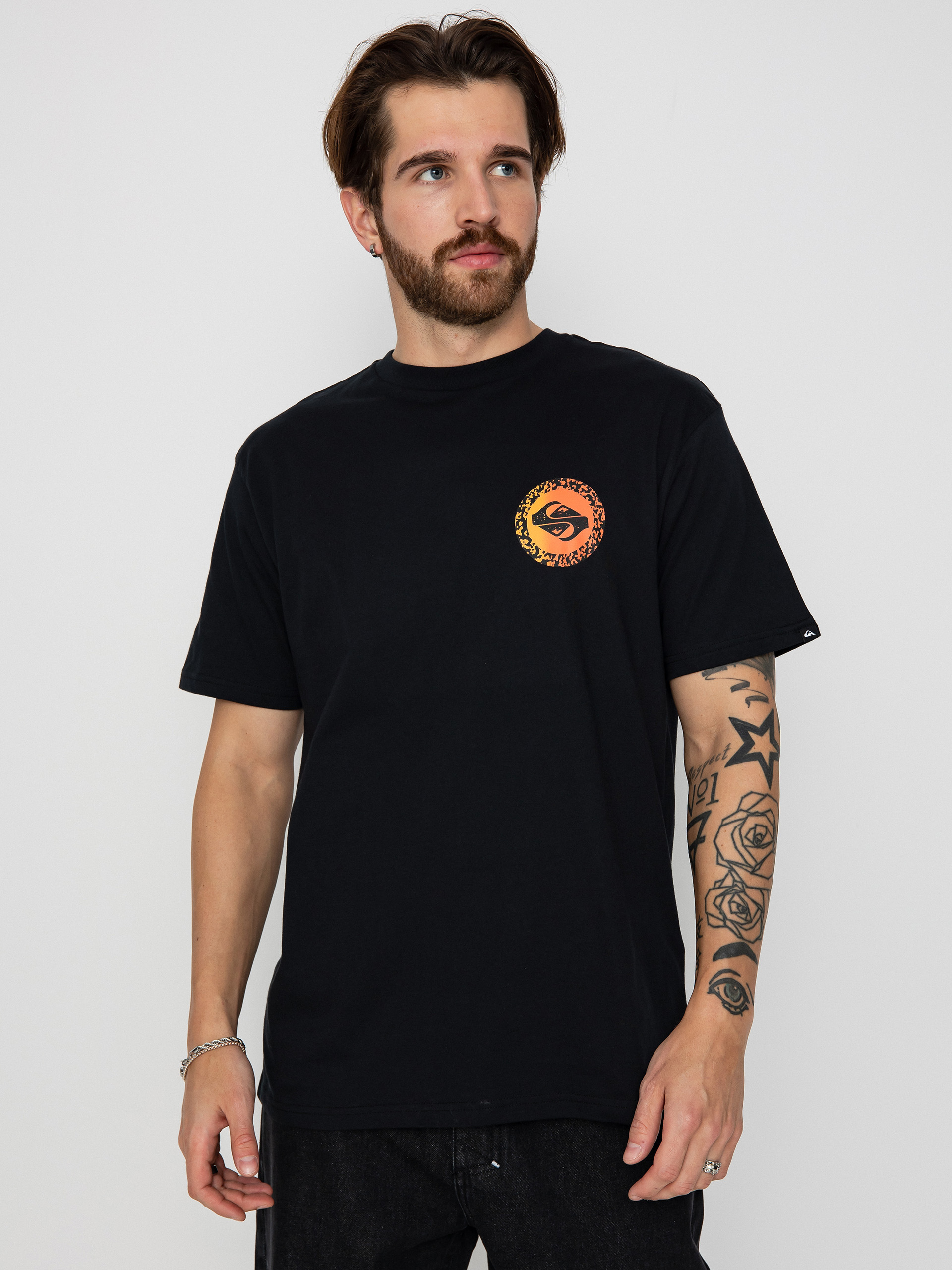 Quiksilver Long Fade Póló (black)