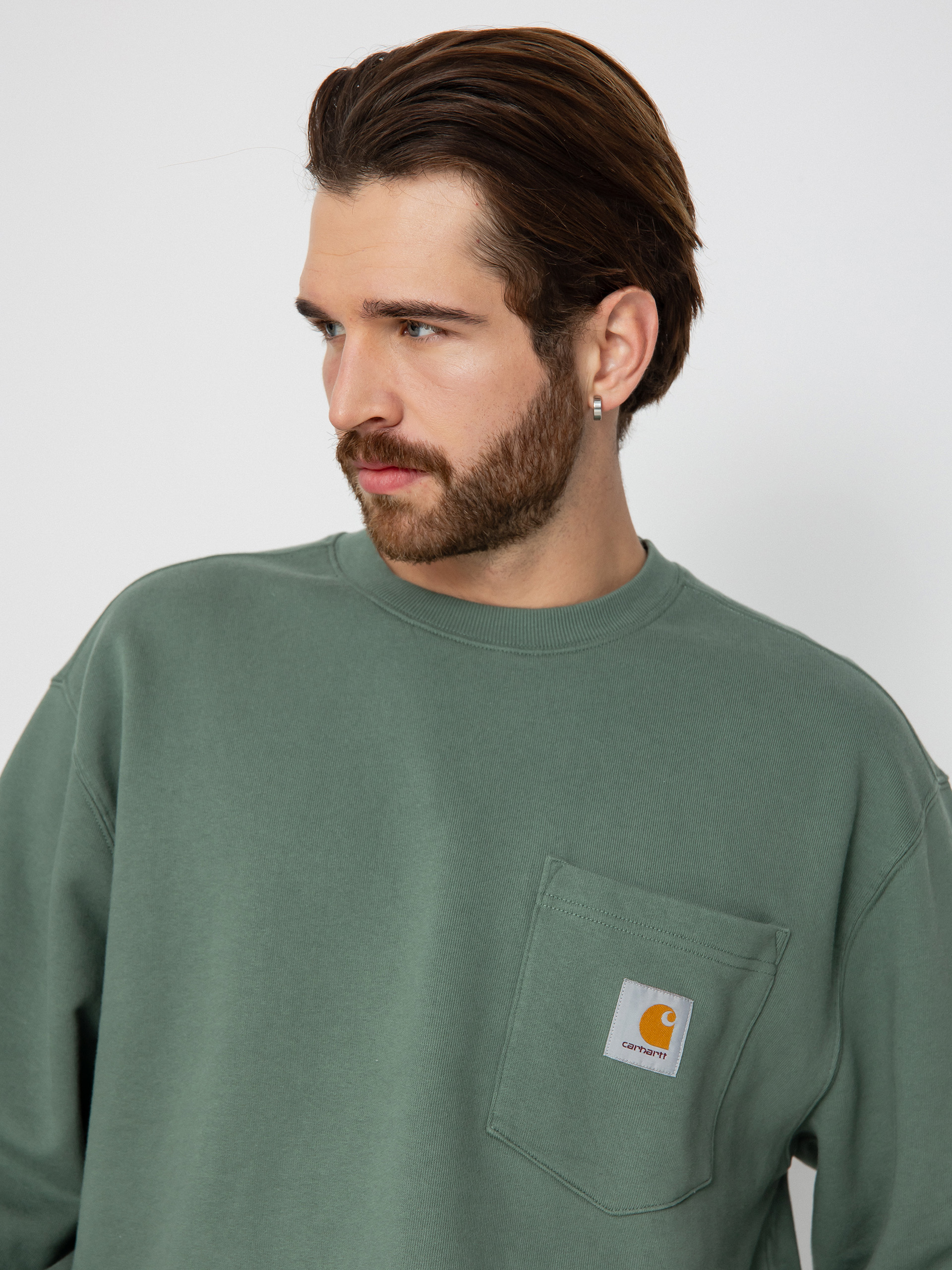 Carhartt WIP Pocket Pulóver (park)