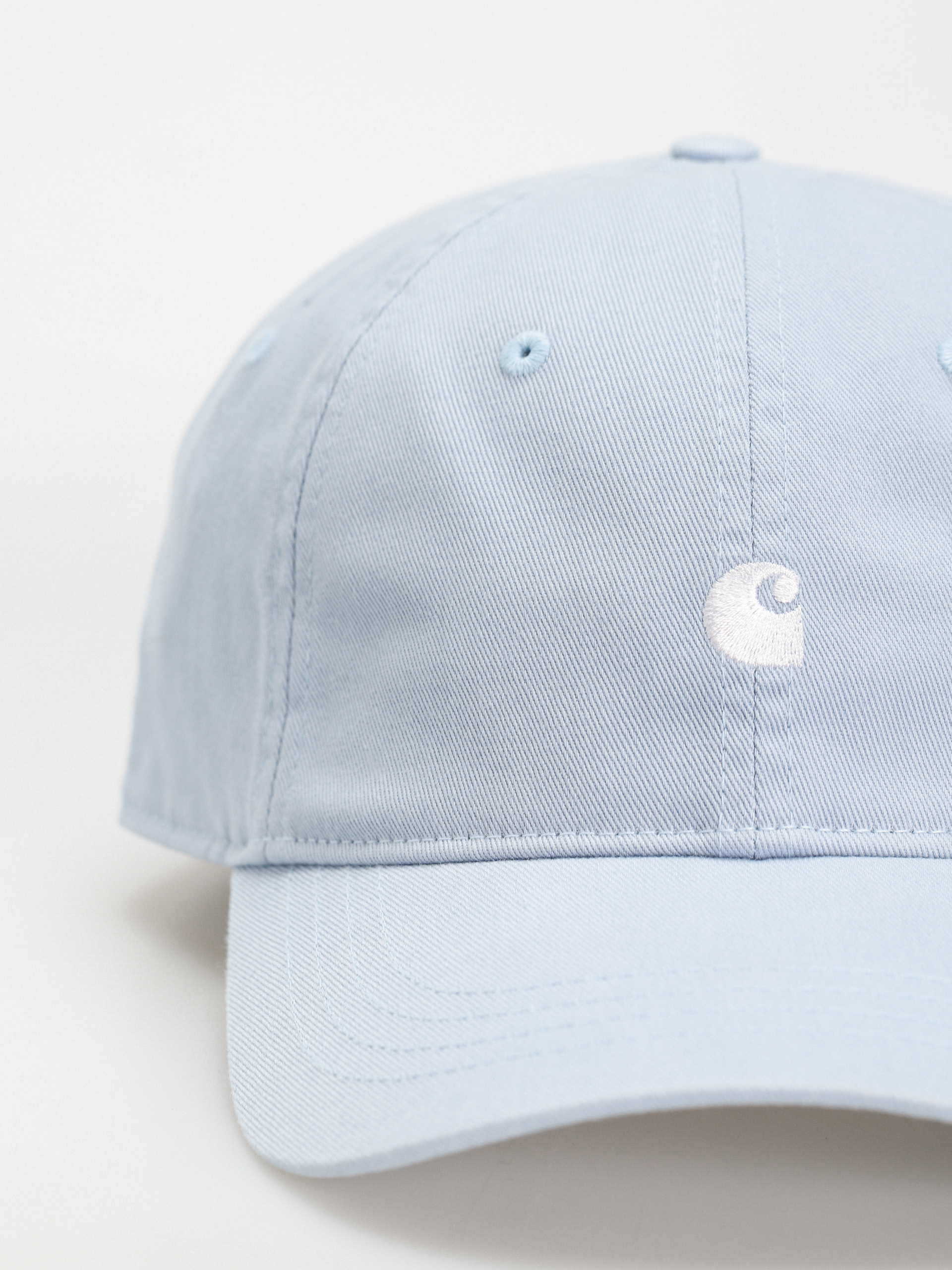 Carhartt WIP Madison Logo Baseball sapka (frosted blue/white)