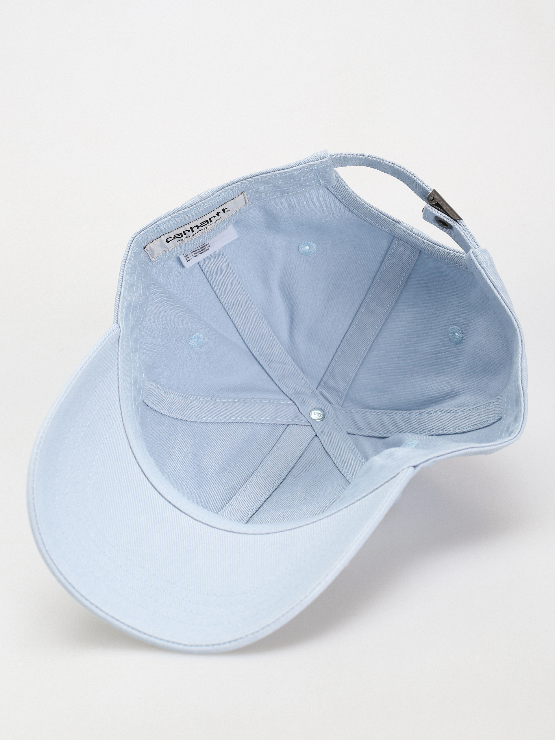 Carhartt WIP Madison Logo Baseball sapka (frosted blue/white)