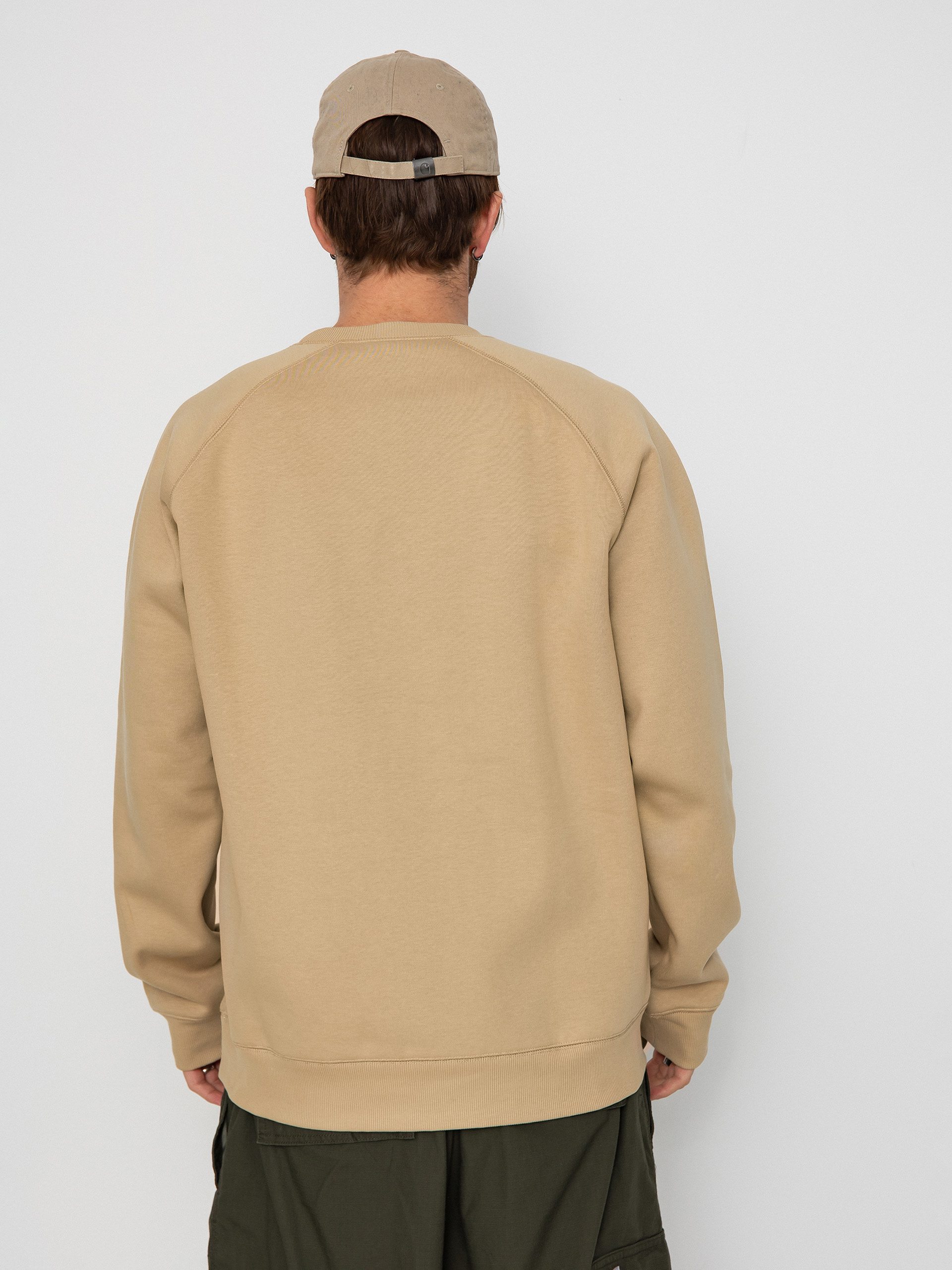 Pulóver Carhartt WIP Chase (sable/gold)