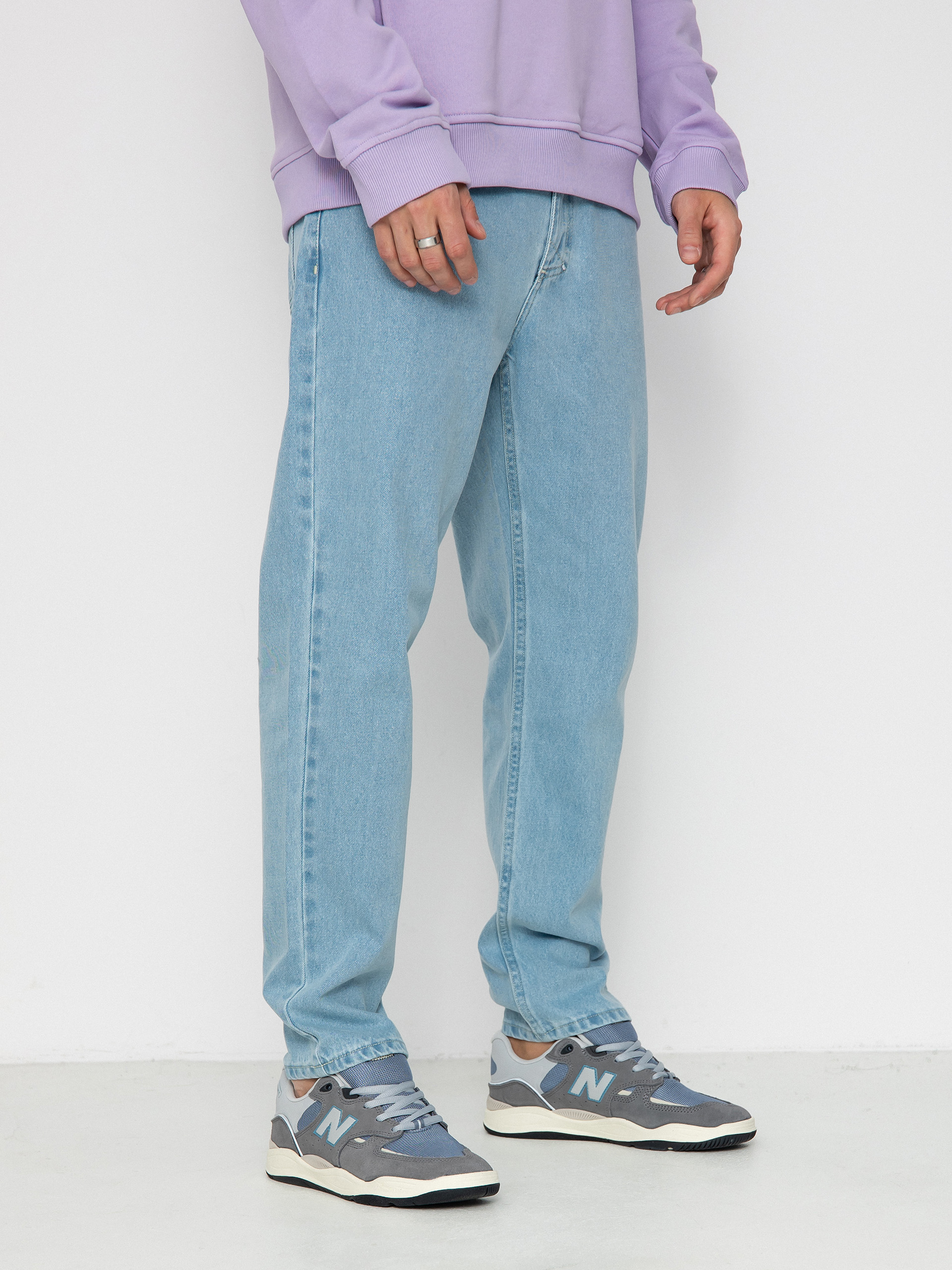 MassDnm Jeans Box Kisnadrág (light blue)