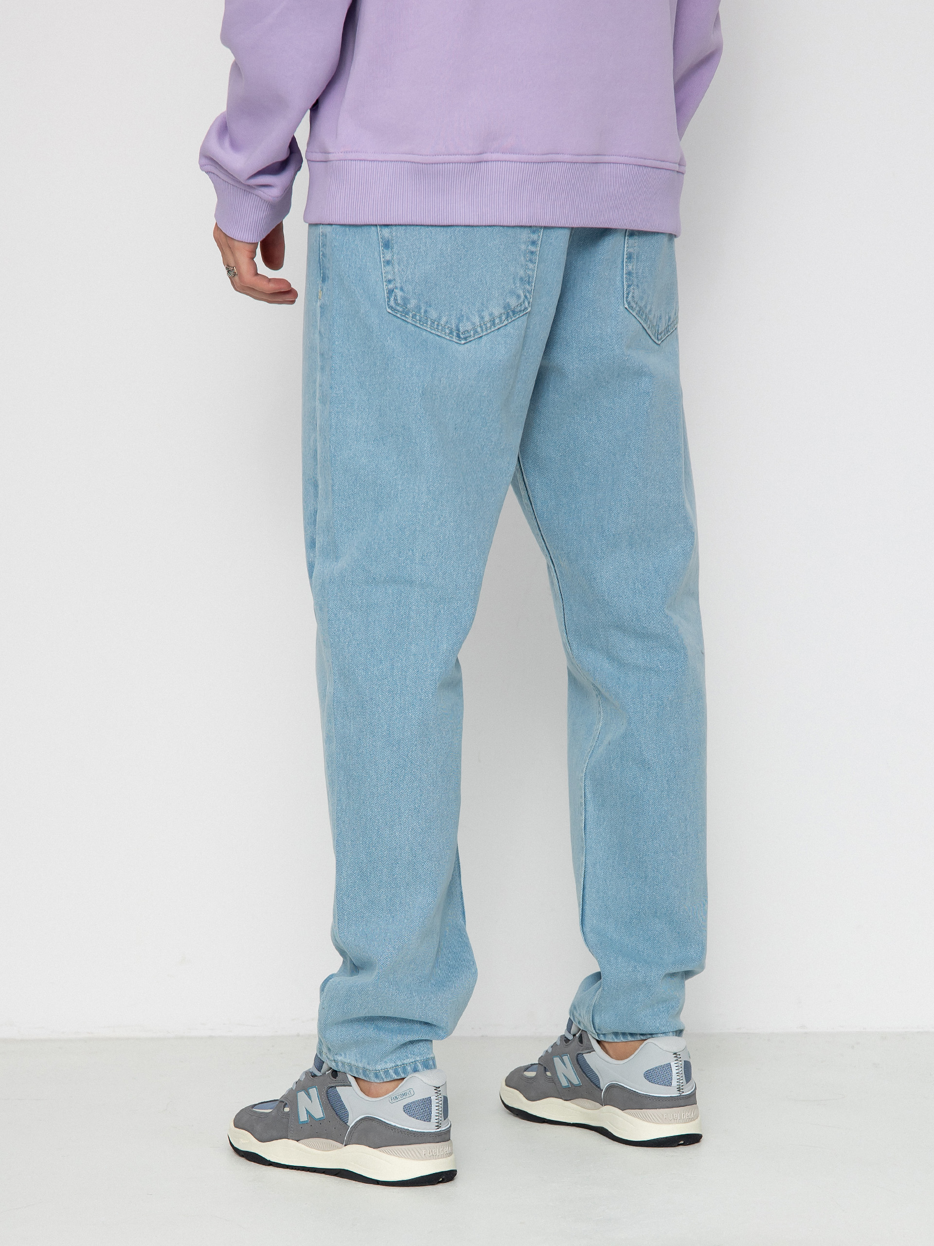 MassDnm Jeans Box Kisnadrág (light blue)