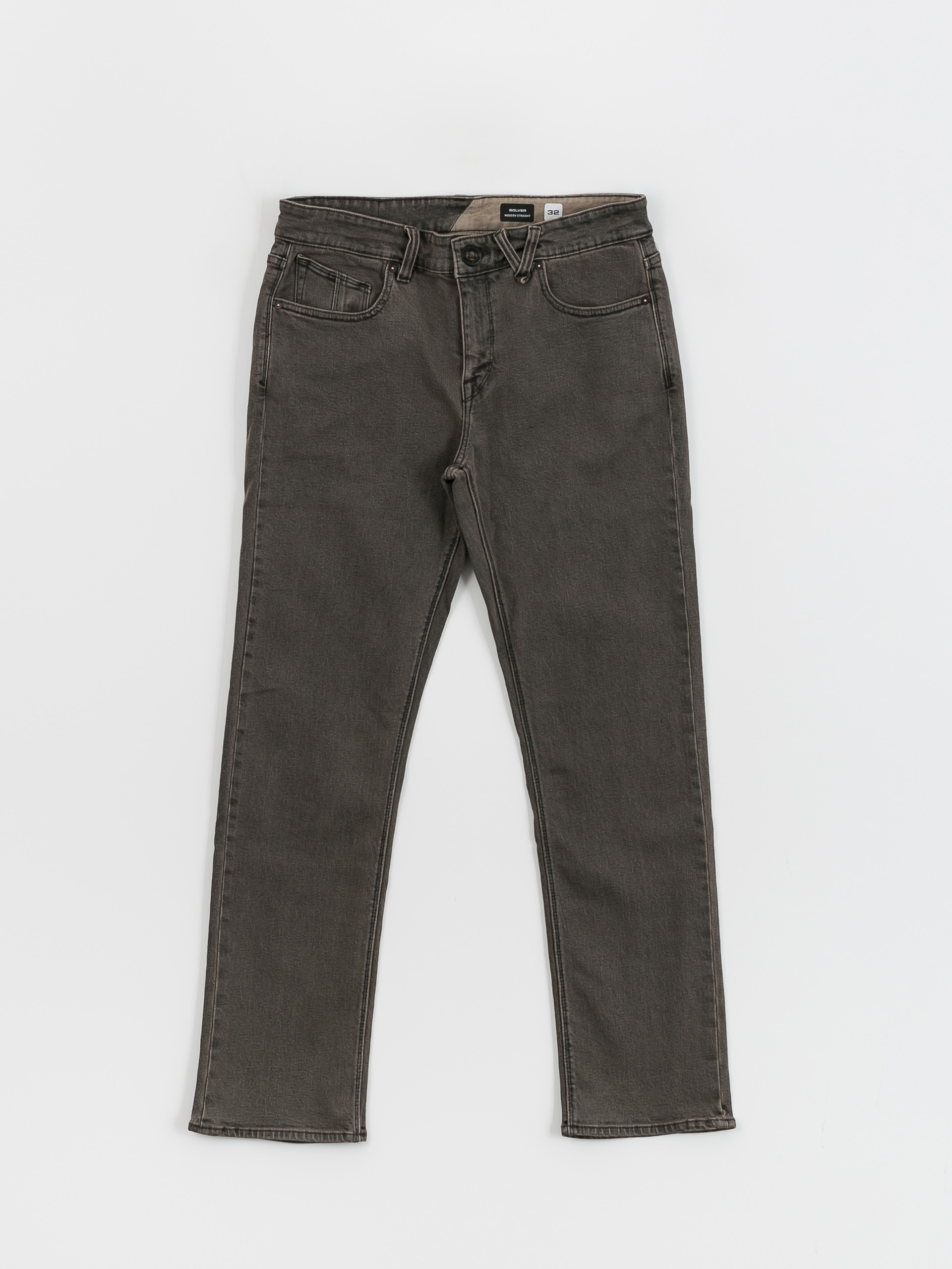 Volcom Solver Denim Kisnadrág (black ozone)