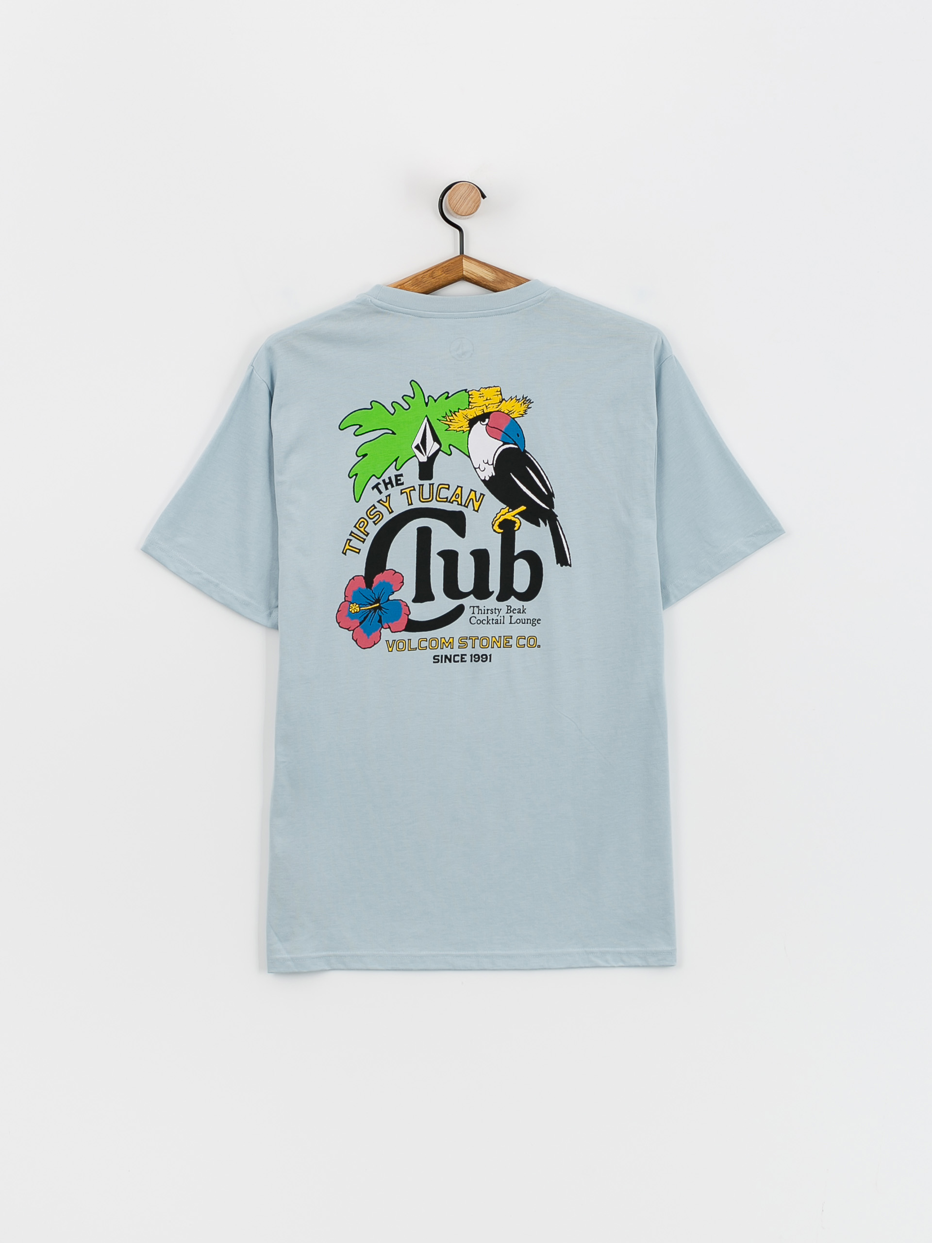 Volcom Tispy Tucan Hth Póló (celestial blue)