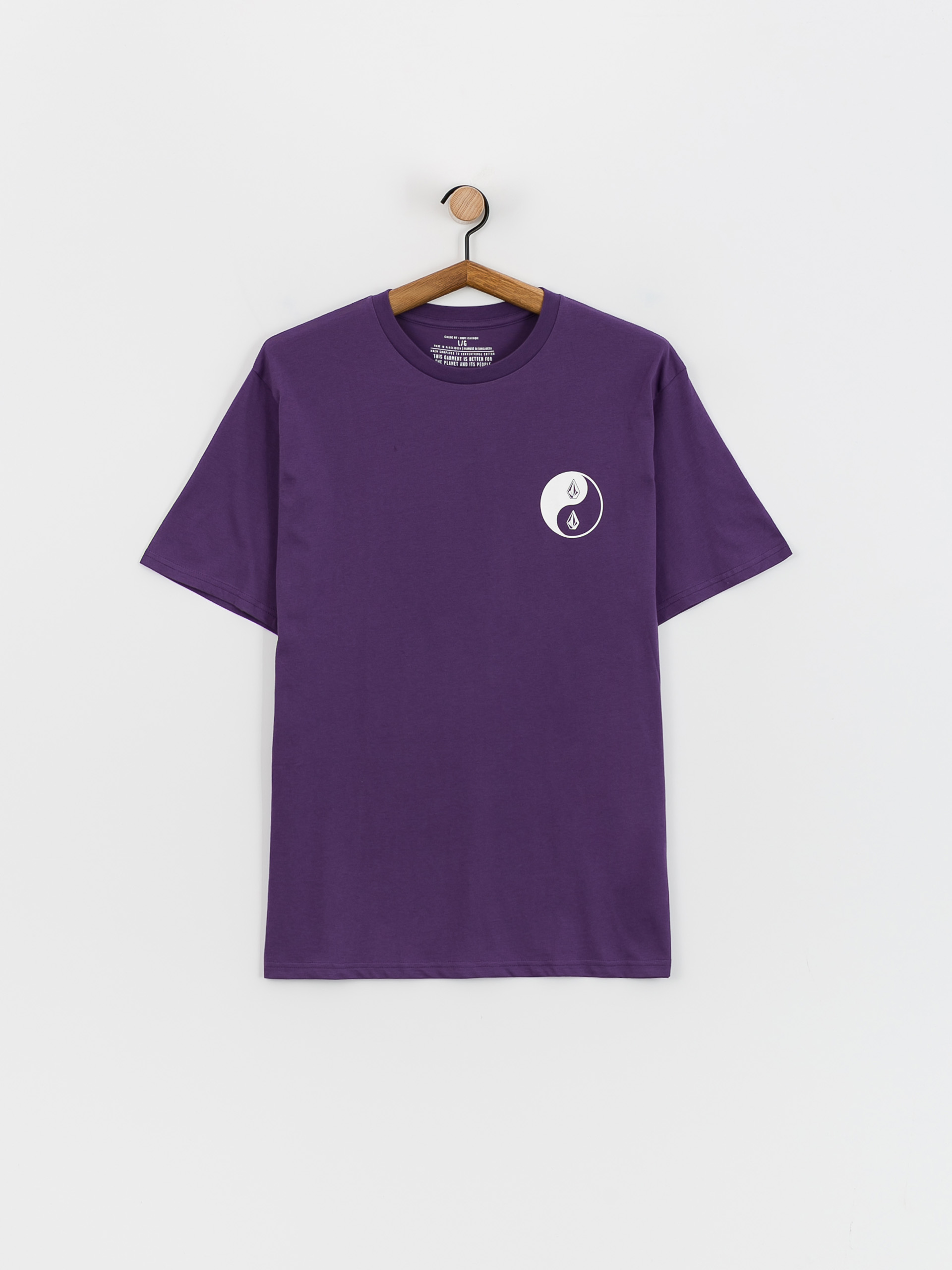 Volcom Counterbalance Bsc Póló (deep purple)